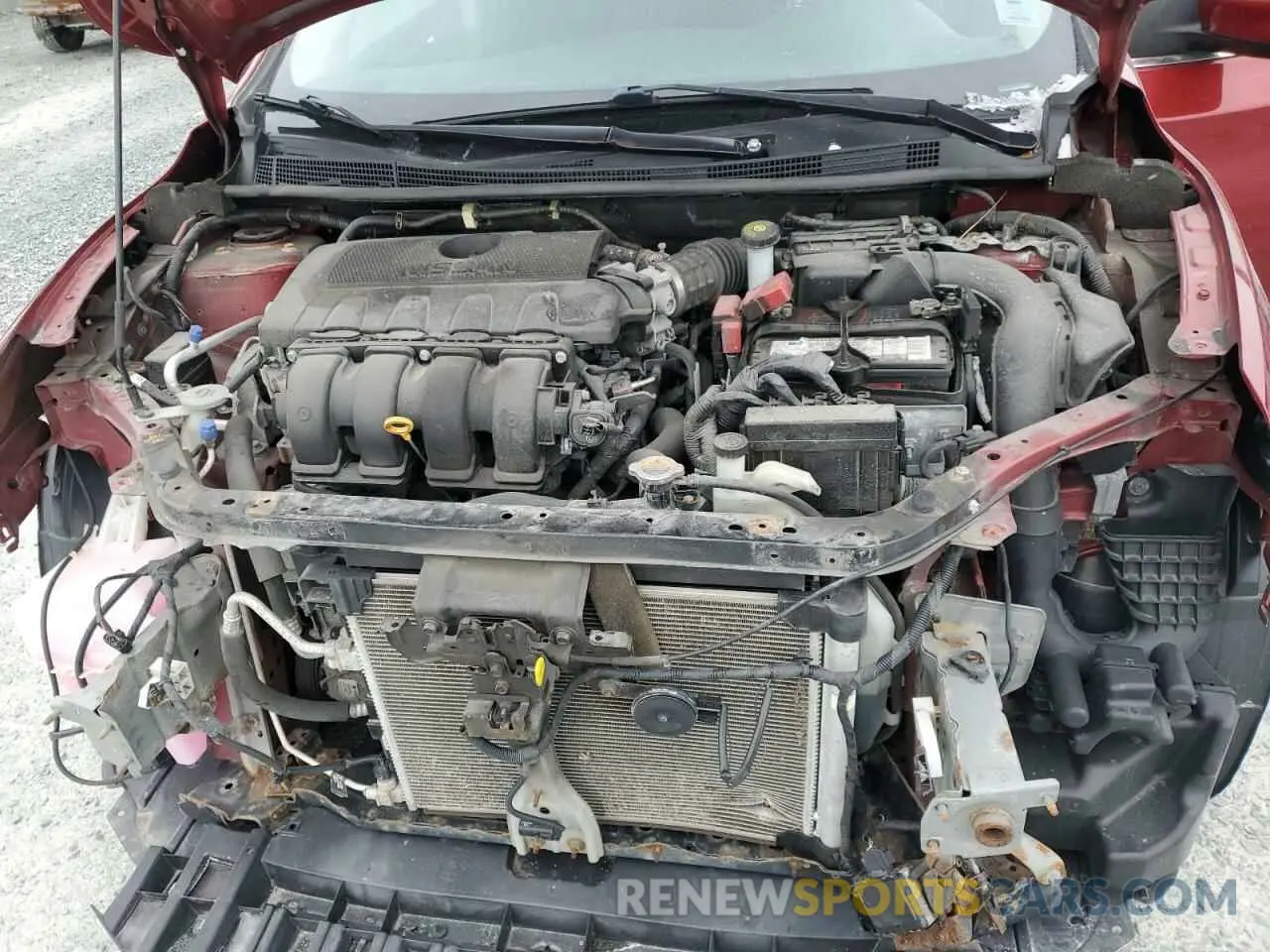 11 fotografías del automóvil dañado 3N1AB7AP7KY216975 NISSAN SENTRA 2019