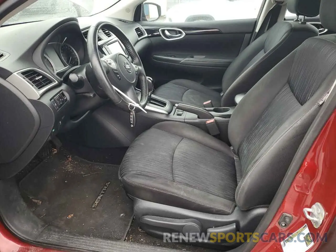 7 fotografías del automóvil dañado 3N1AB7AP7KY216975 NISSAN SENTRA 2019