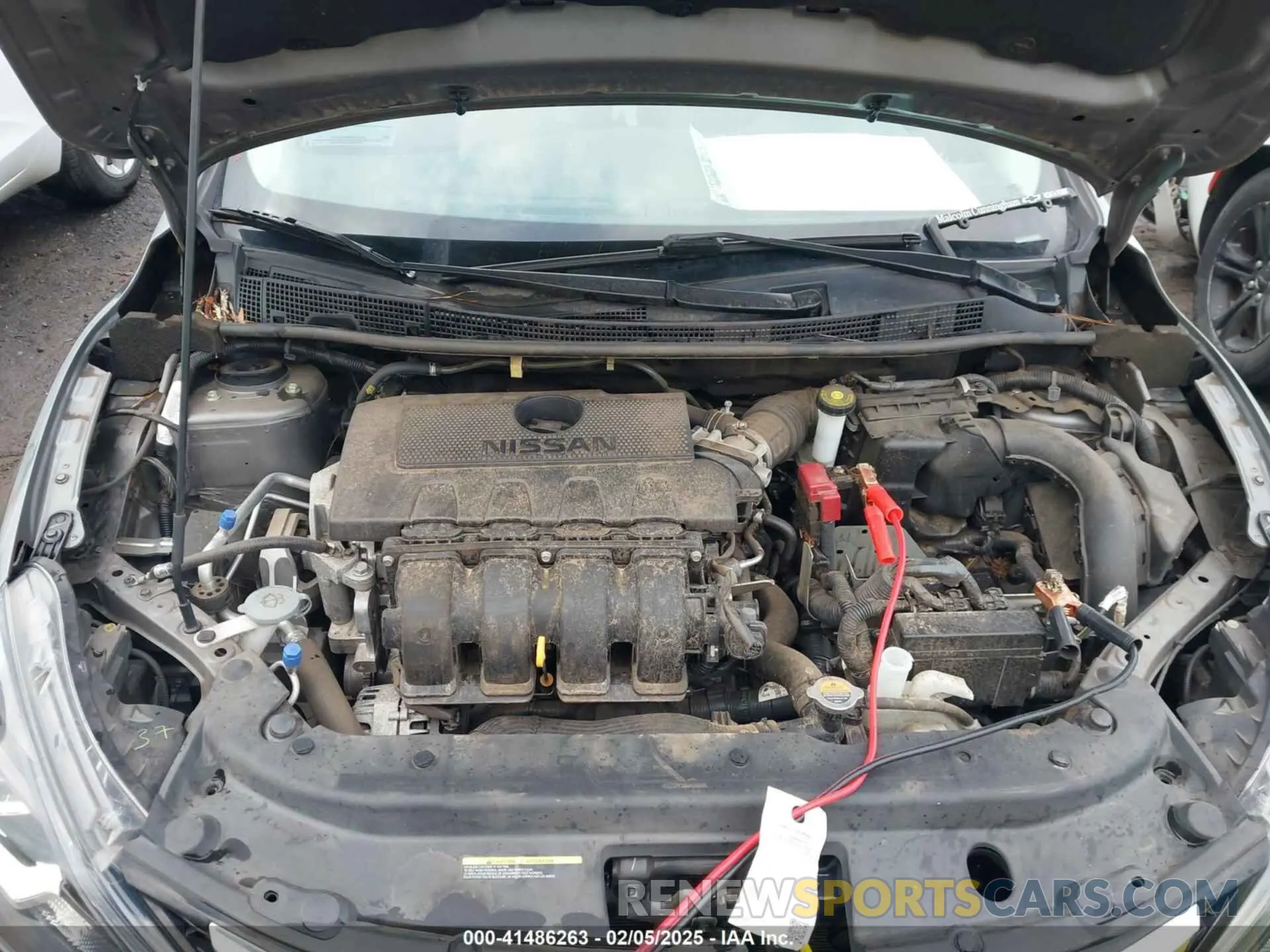 10 fotografías del automóvil dañado 3N1AB7AP7KY217639 NISSAN SENTRA 2019