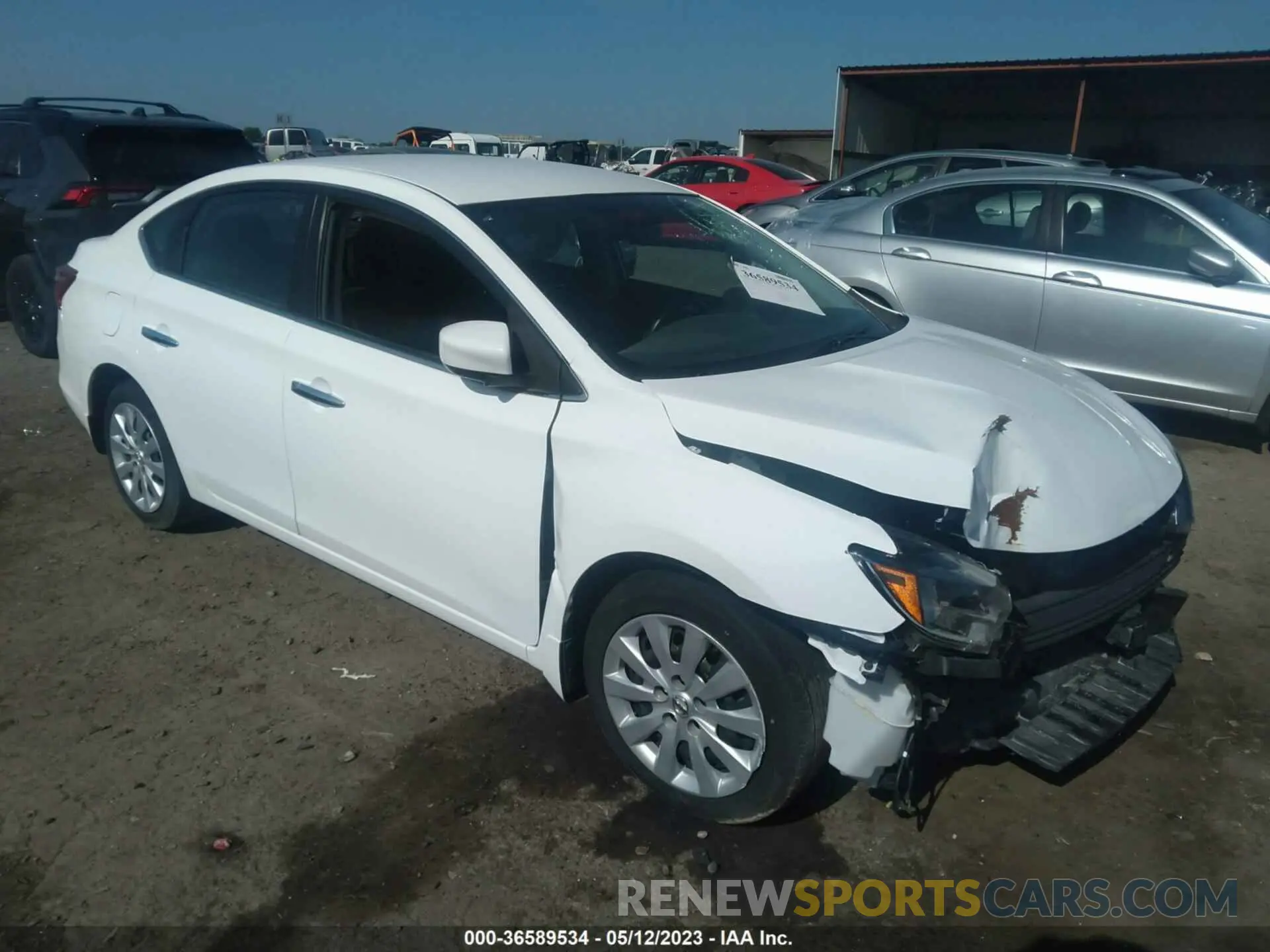 1 fotografías del automóvil dañado 3N1AB7AP7KY221674 NISSAN SENTRA 2019