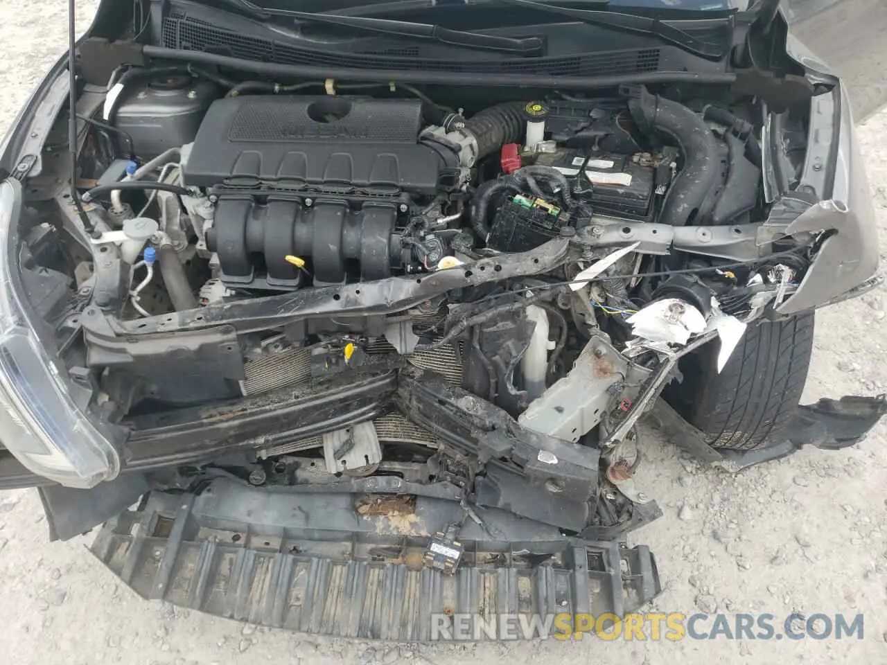 12 fotografías del automóvil dañado 3N1AB7AP7KY224199 NISSAN SENTRA 2019