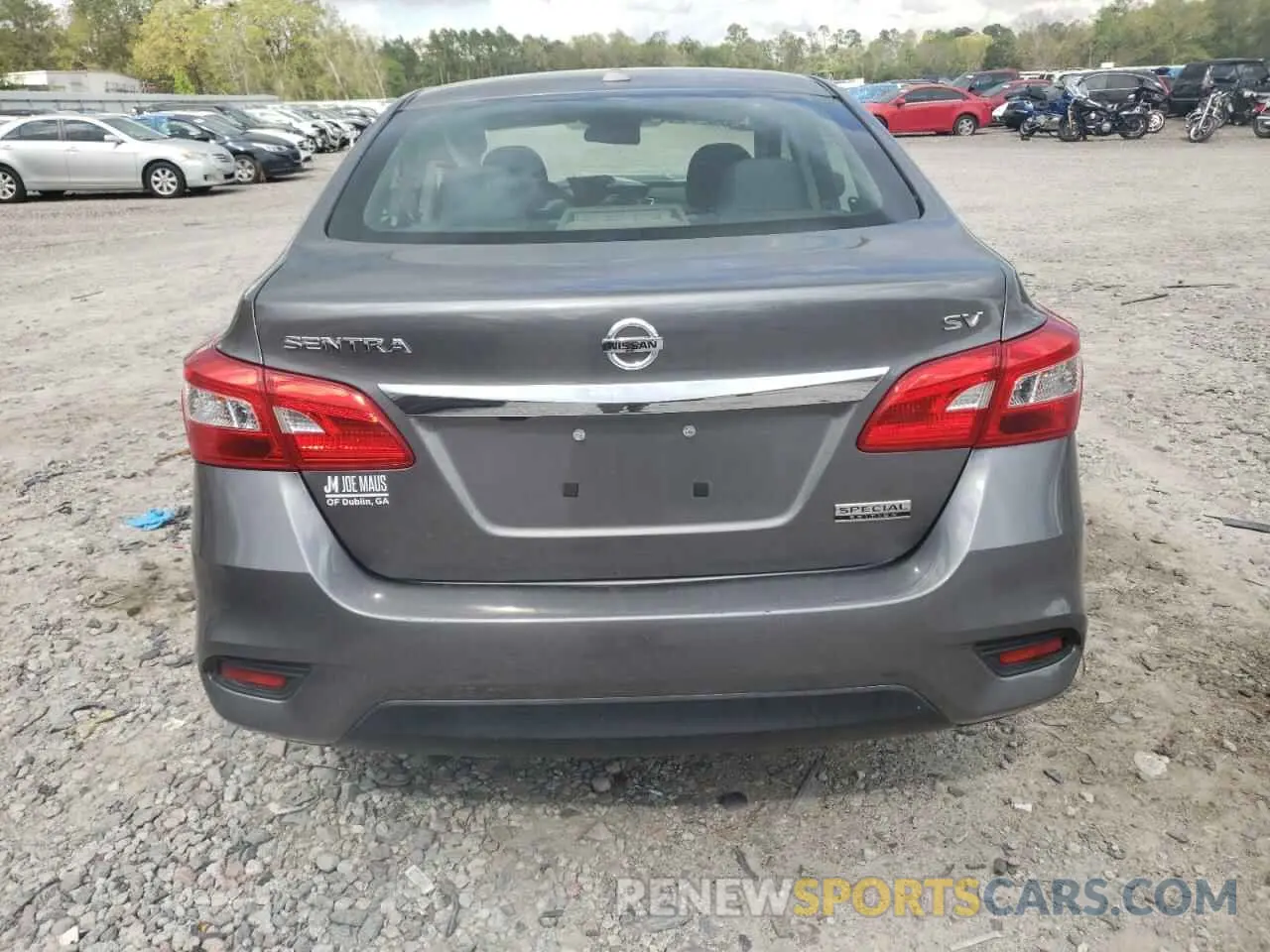 6 fotografías del automóvil dañado 3N1AB7AP7KY224199 NISSAN SENTRA 2019