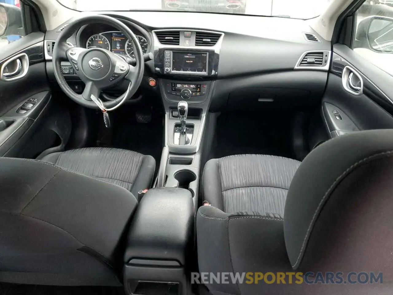 8 fotografías del automóvil dañado 3N1AB7AP7KY233842 NISSAN SENTRA 2019