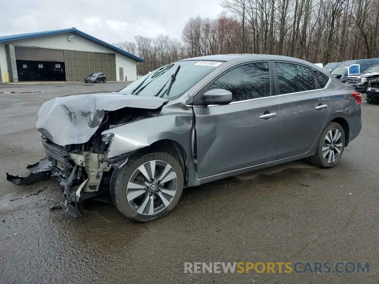 1 fotografías del automóvil dañado 3N1AB7AP7KY236241 NISSAN SENTRA 2019