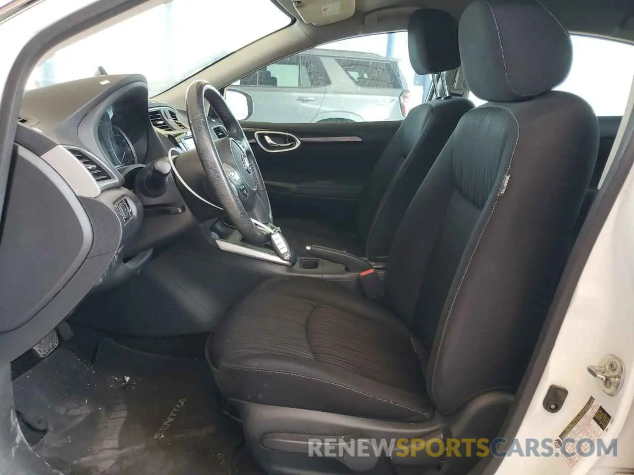 7 fotografías del automóvil dañado 3N1AB7AP7KY242203 NISSAN SENTRA 2019