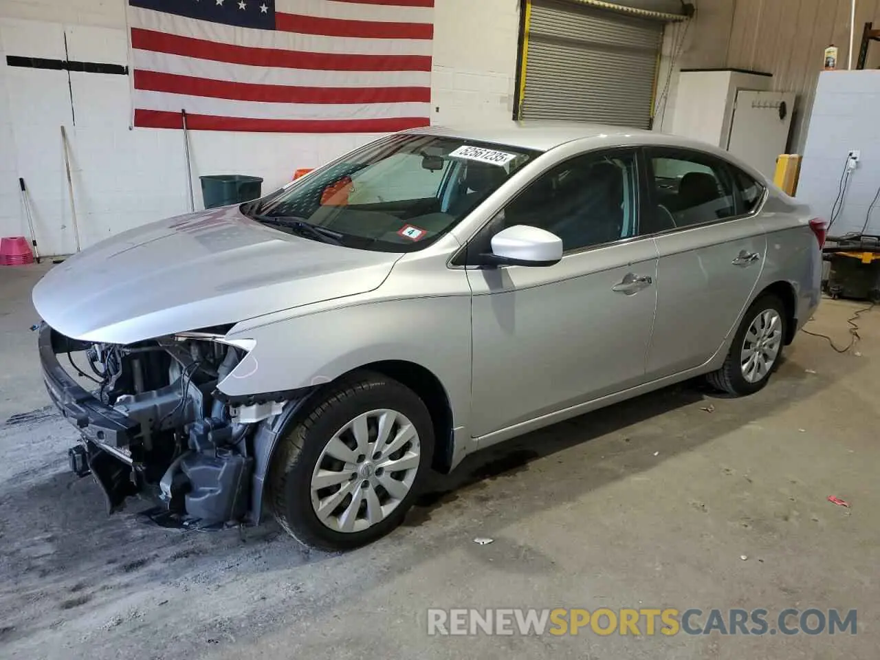 1 fotografías del automóvil dañado 3N1AB7AP7KY250723 NISSAN SENTRA 2019