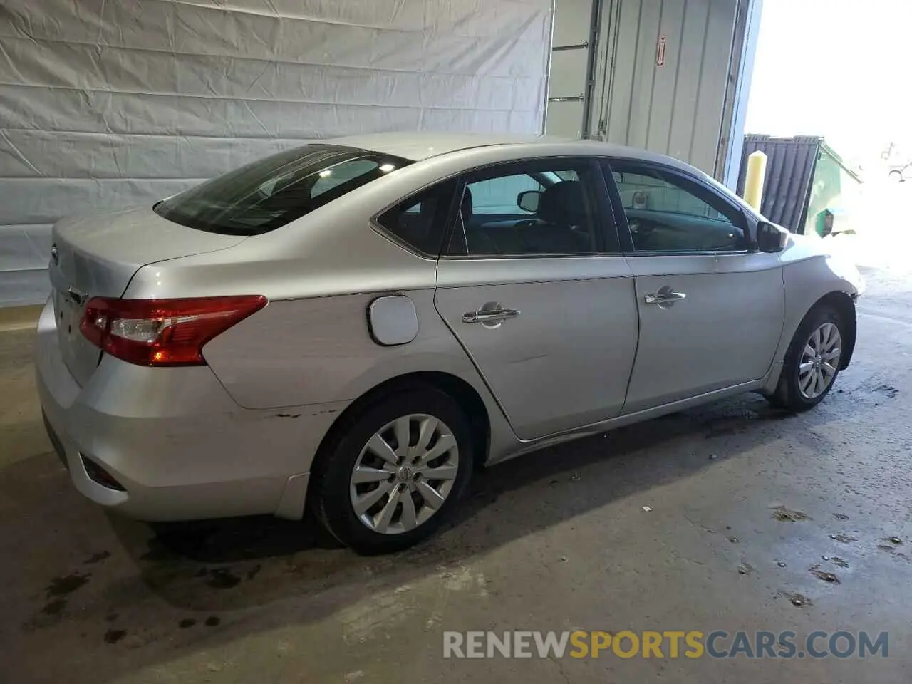 3 fotografías del automóvil dañado 3N1AB7AP7KY250723 NISSAN SENTRA 2019