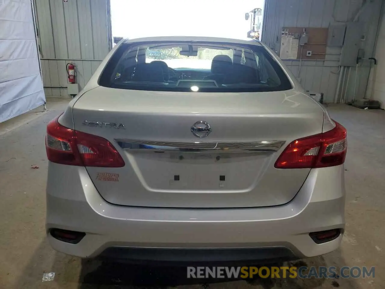 6 fotografías del automóvil dañado 3N1AB7AP7KY250723 NISSAN SENTRA 2019