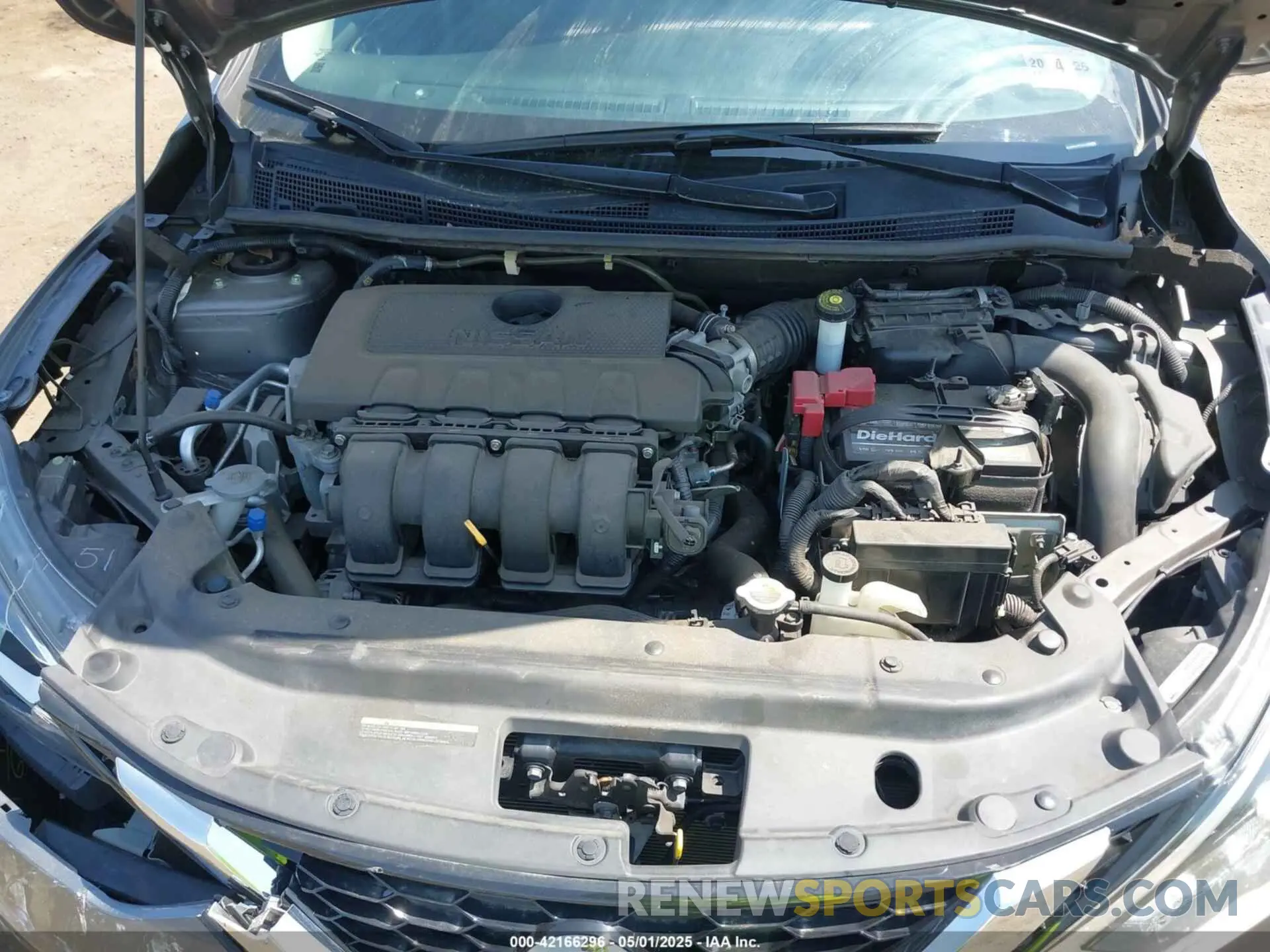 10 fotografías del automóvil dañado 3N1AB7AP7KY255226 NISSAN SENTRA 2019