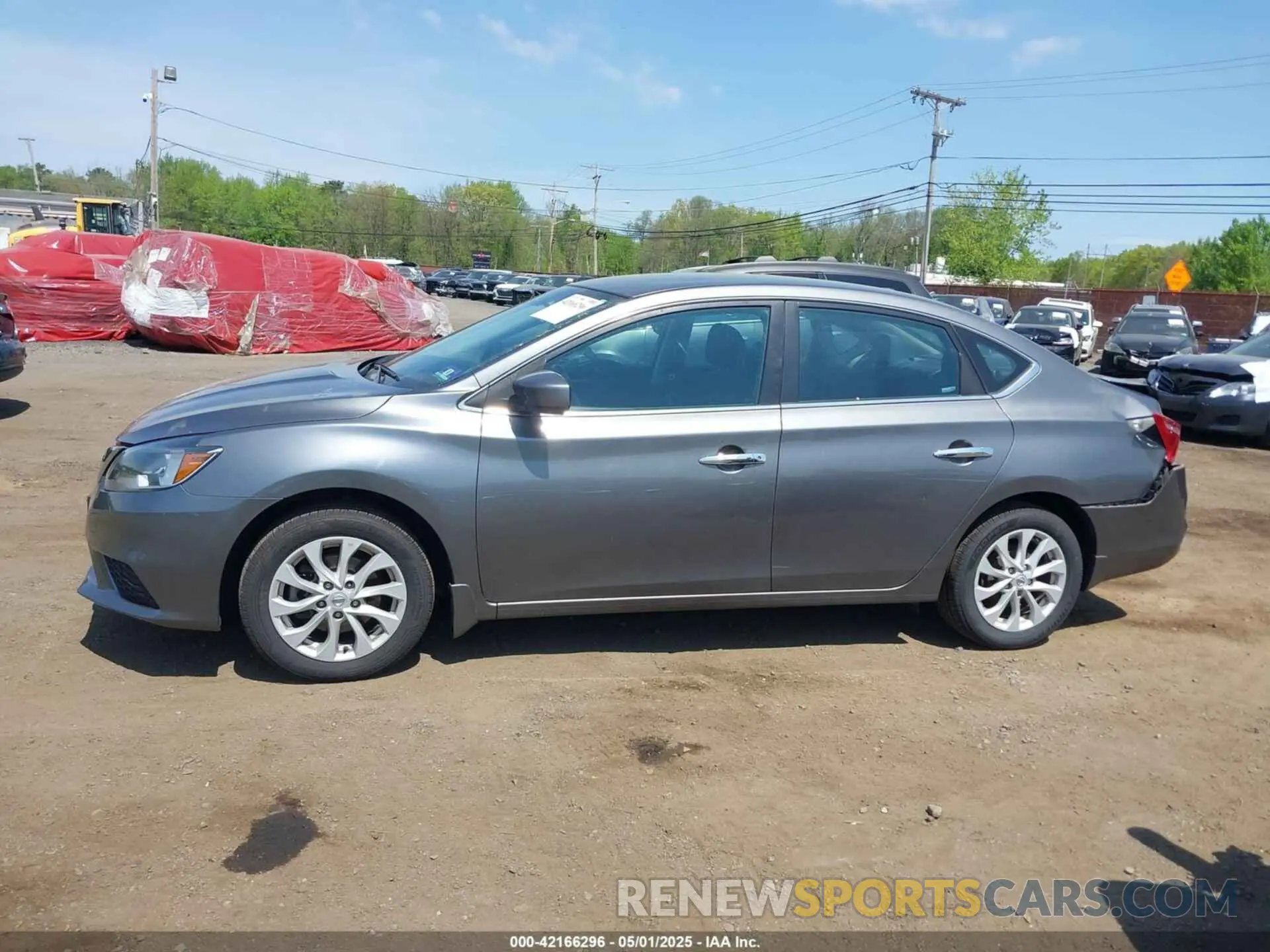 14 fotografías del automóvil dañado 3N1AB7AP7KY255226 NISSAN SENTRA 2019