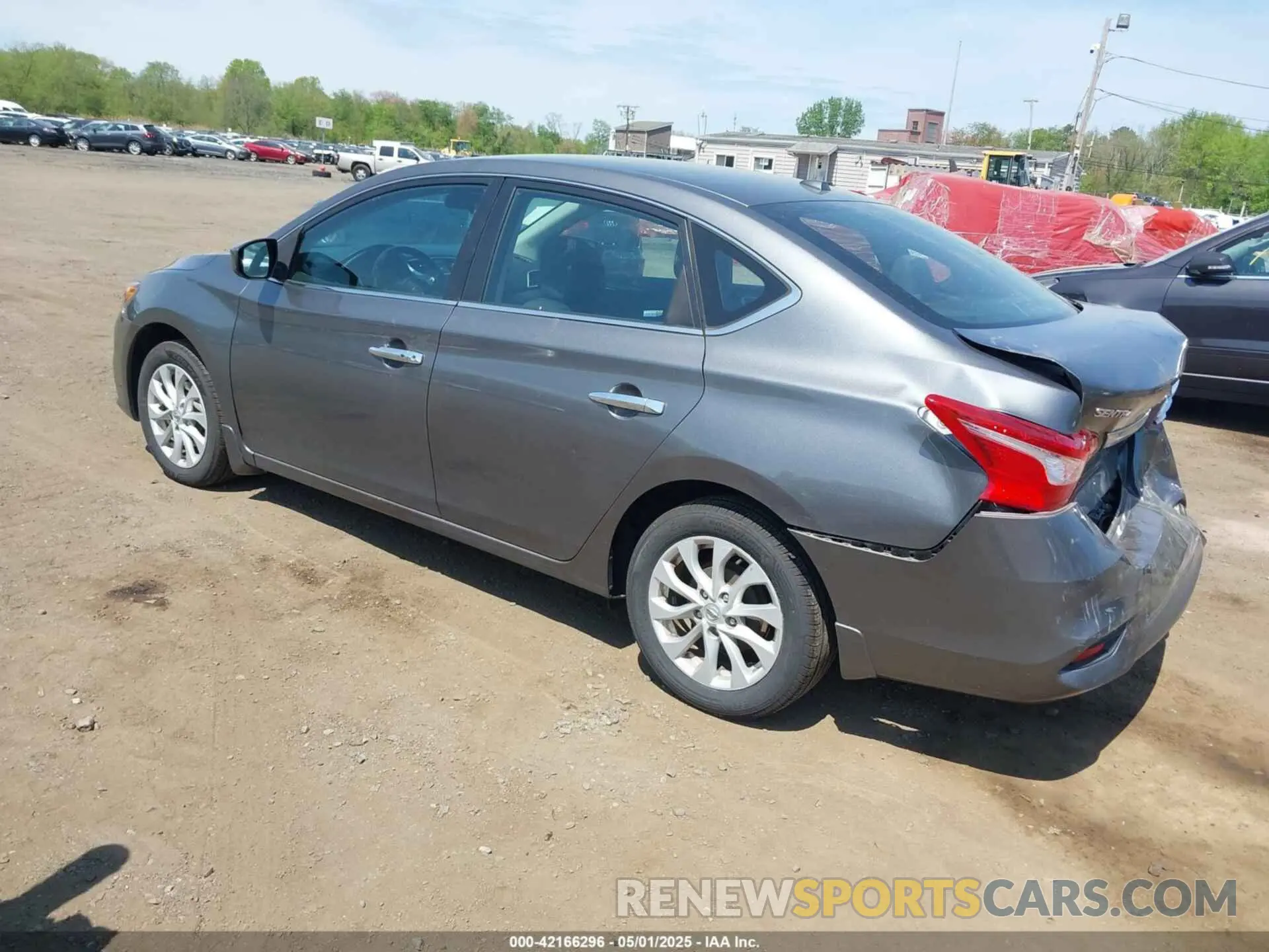 3 fotografías del automóvil dañado 3N1AB7AP7KY255226 NISSAN SENTRA 2019