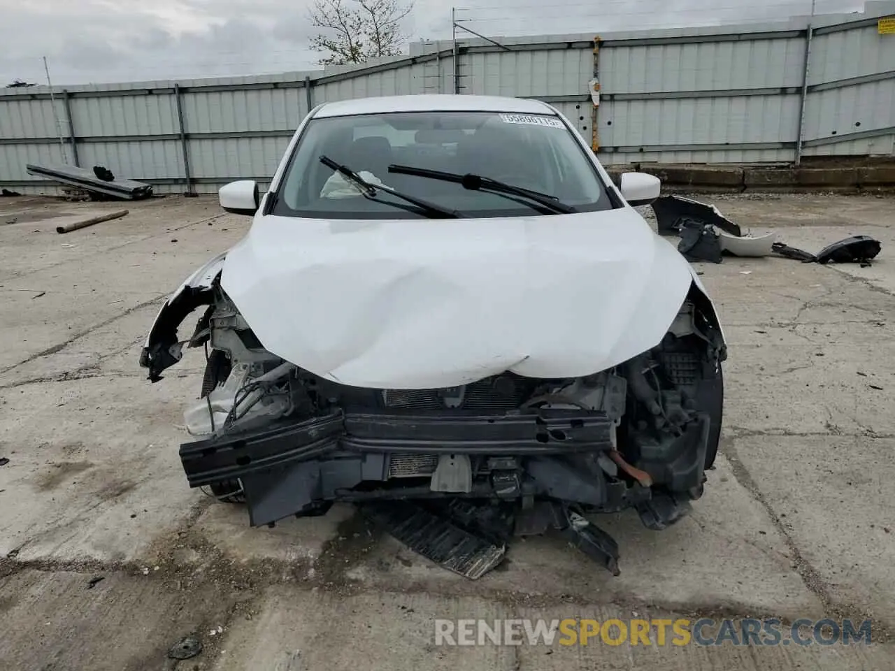 5 fotografías del automóvil dañado 3N1AB7AP7KY259650 NISSAN SENTRA 2019