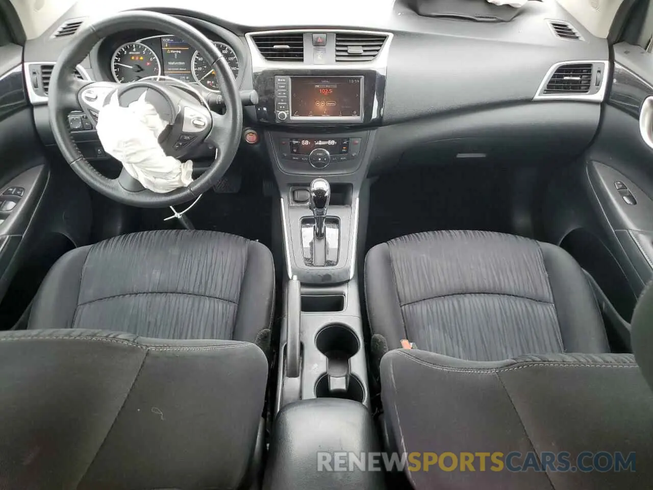 8 fotografías del automóvil dañado 3N1AB7AP7KY259650 NISSAN SENTRA 2019