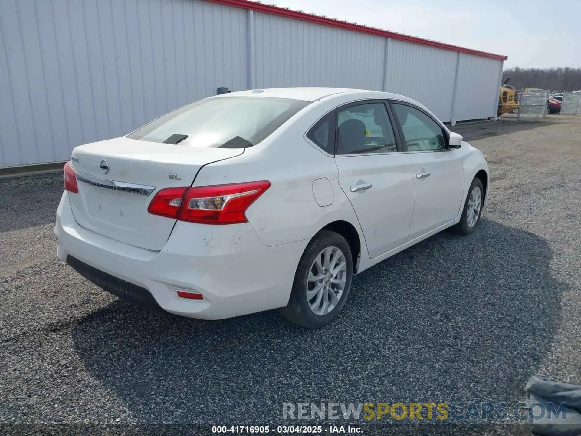 4 fotografías del automóvil dañado 3N1AB7AP7KY261205 NISSAN SENTRA 2019