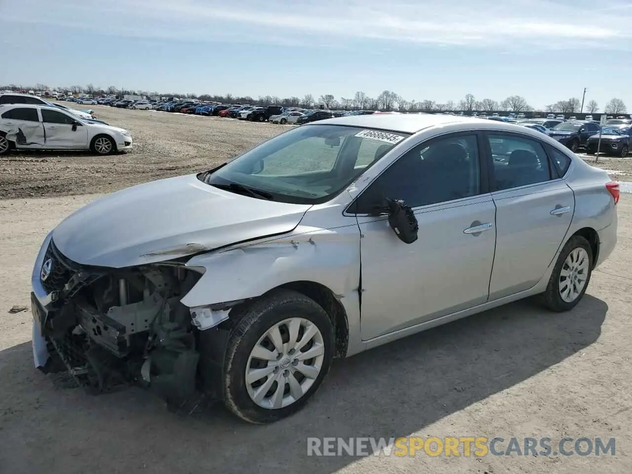 1 fotografías del automóvil dañado 3N1AB7AP7KY267375 NISSAN SENTRA 2019