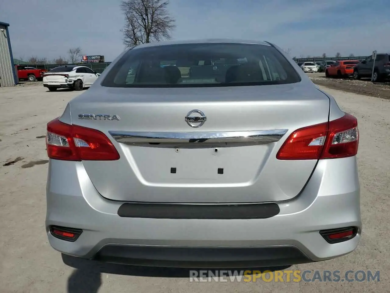 6 fotografías del automóvil dañado 3N1AB7AP7KY267375 NISSAN SENTRA 2019