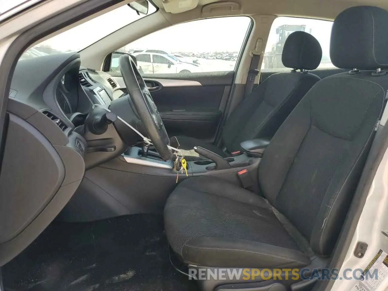 7 fotografías del automóvil dañado 3N1AB7AP7KY267375 NISSAN SENTRA 2019