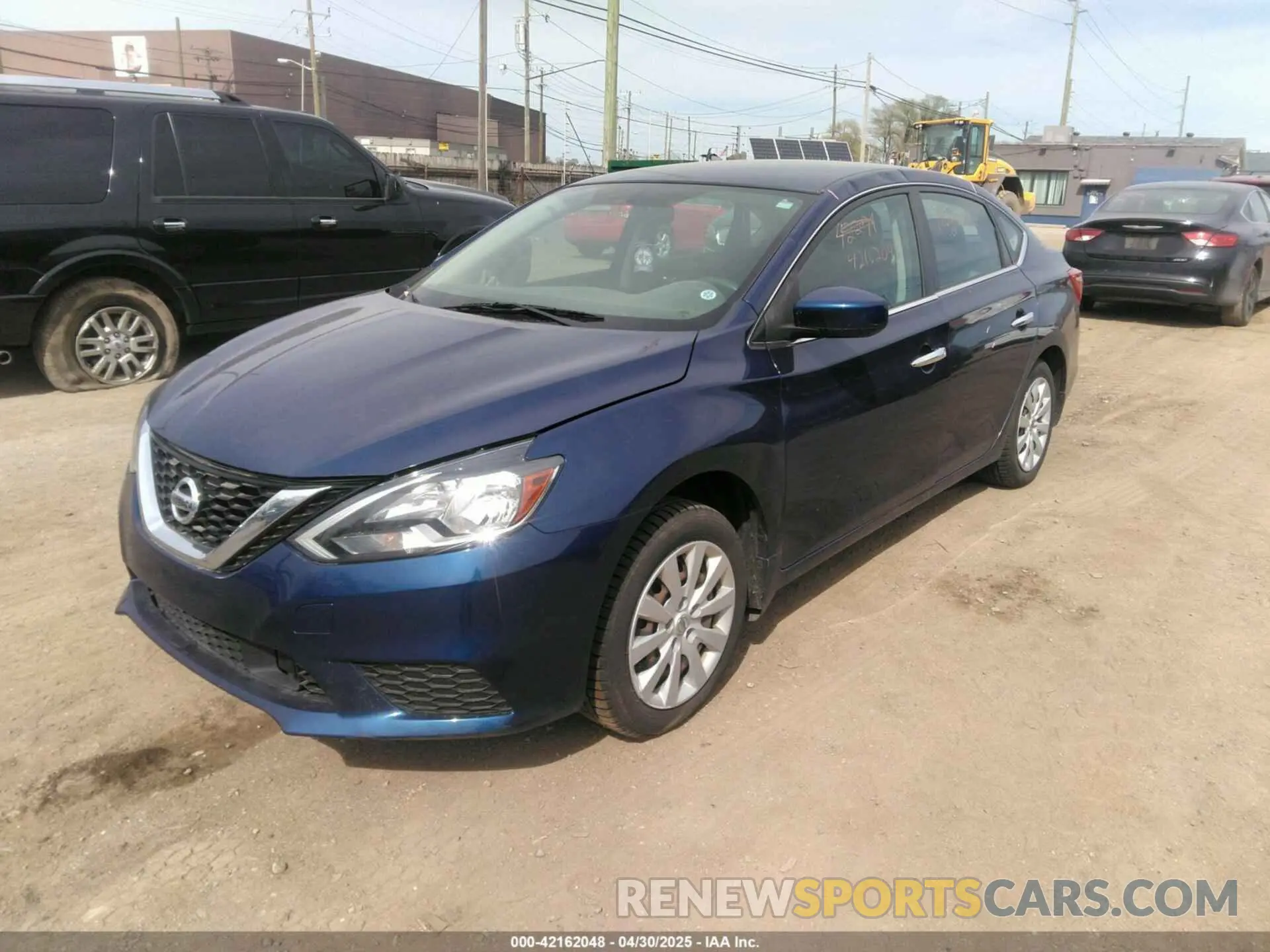 2 fotografías del automóvil dañado 3N1AB7AP7KY276304 NISSAN SENTRA 2019