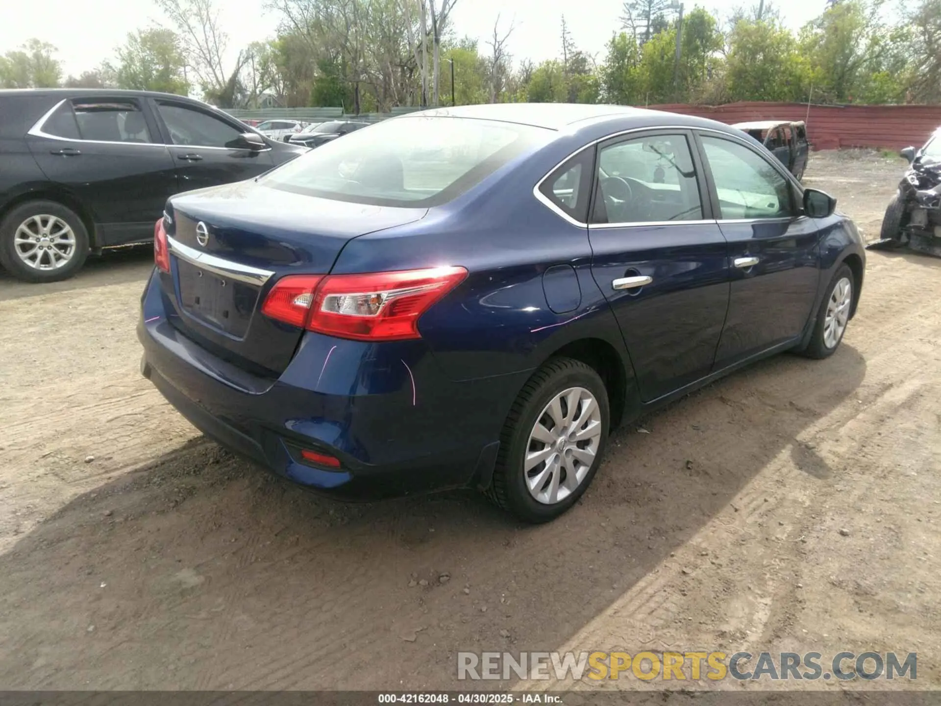 4 fotografías del automóvil dañado 3N1AB7AP7KY276304 NISSAN SENTRA 2019