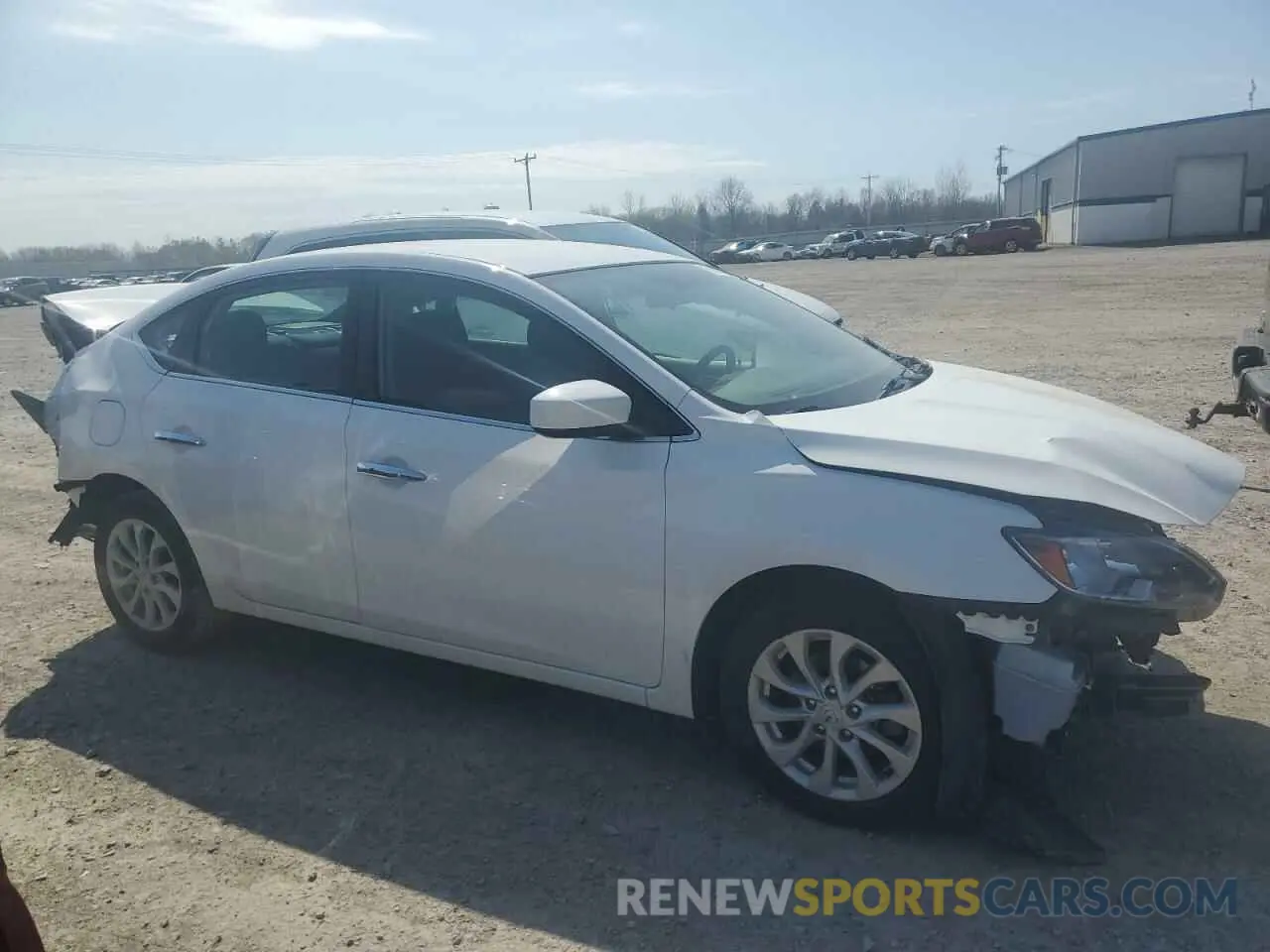 4 fotografías del automóvil dañado 3N1AB7AP7KY276741 NISSAN SENTRA 2019