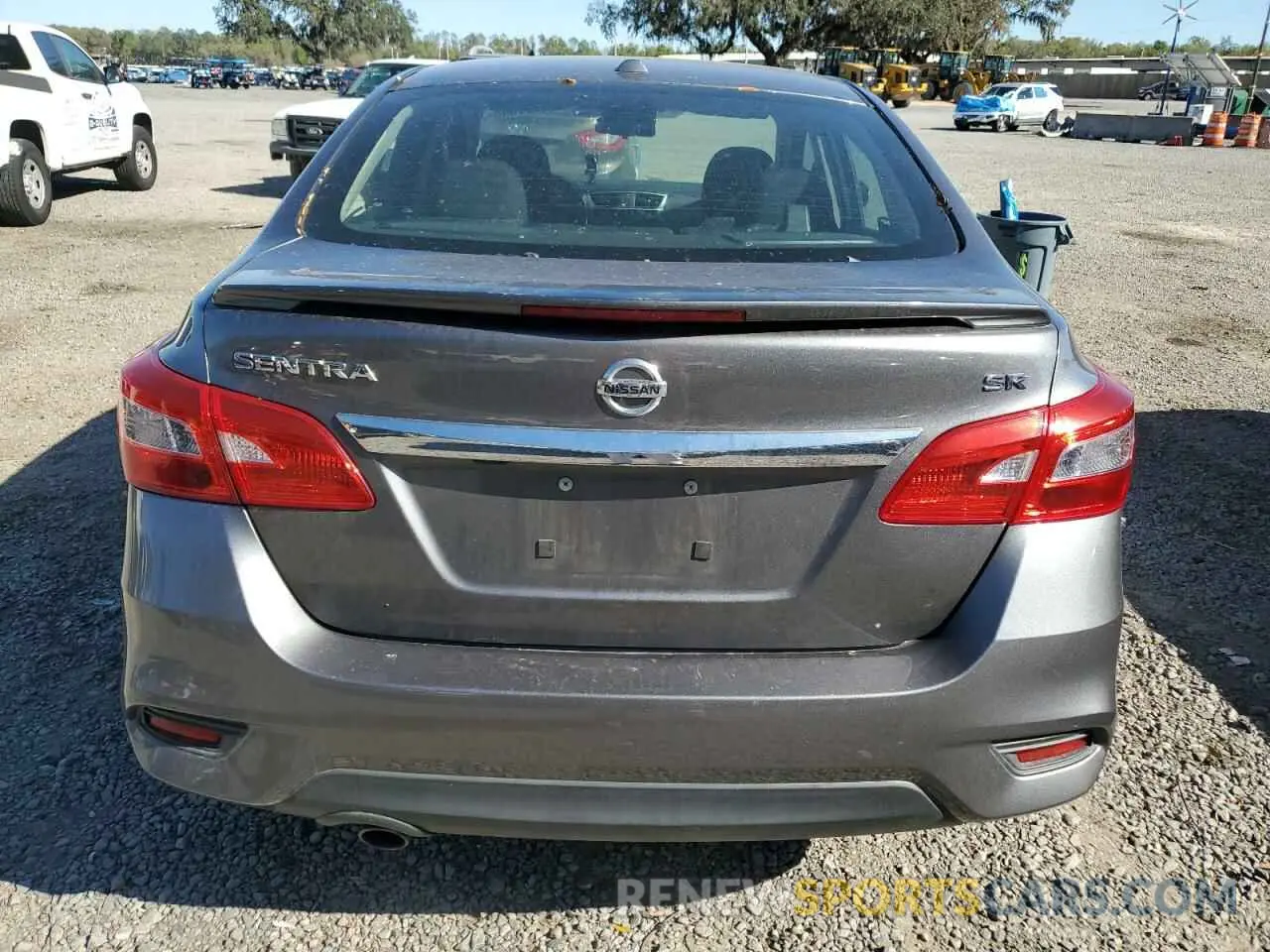 6 fotografías del automóvil dañado 3N1AB7AP7KY280496 NISSAN SENTRA 2019