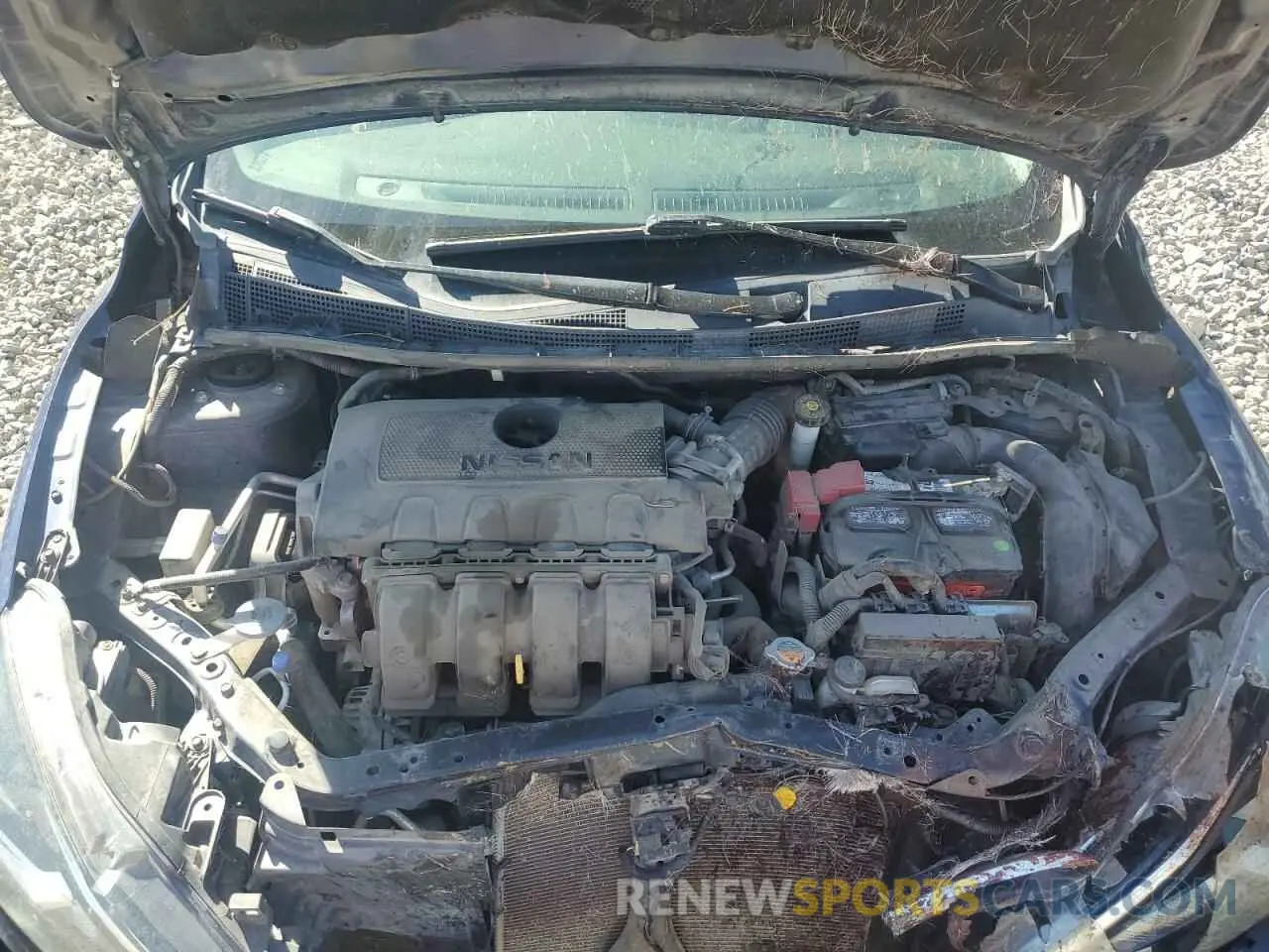 11 fotografías del automóvil dañado 3N1AB7AP7KY286105 NISSAN SENTRA 2019