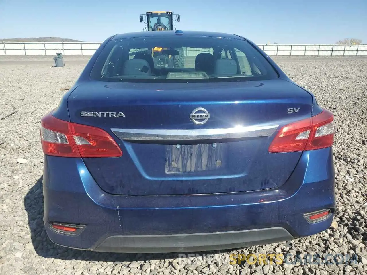 6 fotografías del automóvil dañado 3N1AB7AP7KY286105 NISSAN SENTRA 2019