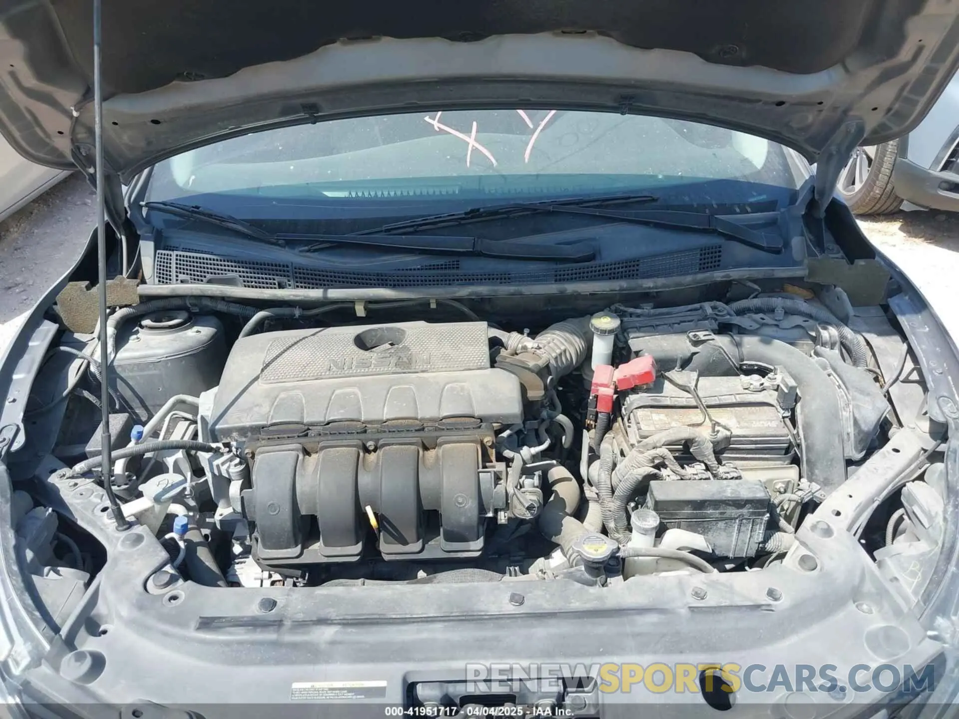 10 fotografías del automóvil dañado 3N1AB7AP7KY291207 NISSAN SENTRA 2019
