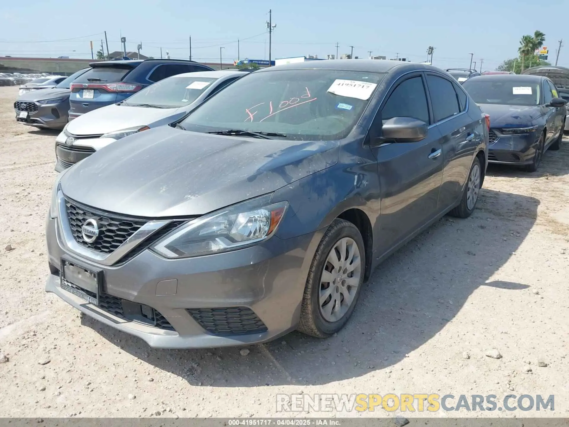 2 fotografías del automóvil dañado 3N1AB7AP7KY291207 NISSAN SENTRA 2019