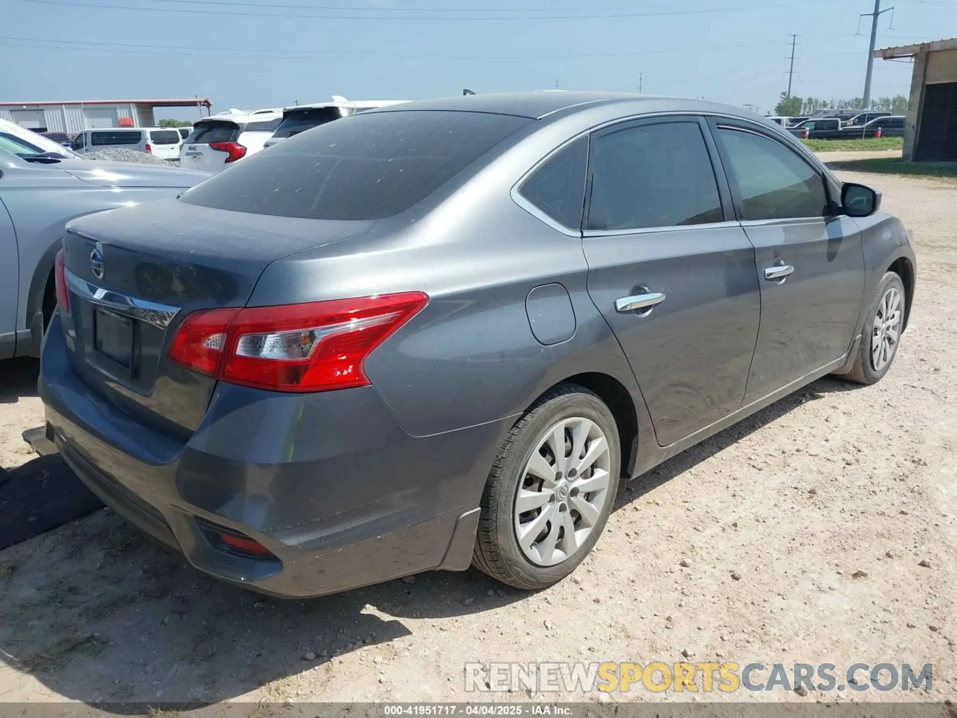 4 fotografías del automóvil dañado 3N1AB7AP7KY291207 NISSAN SENTRA 2019