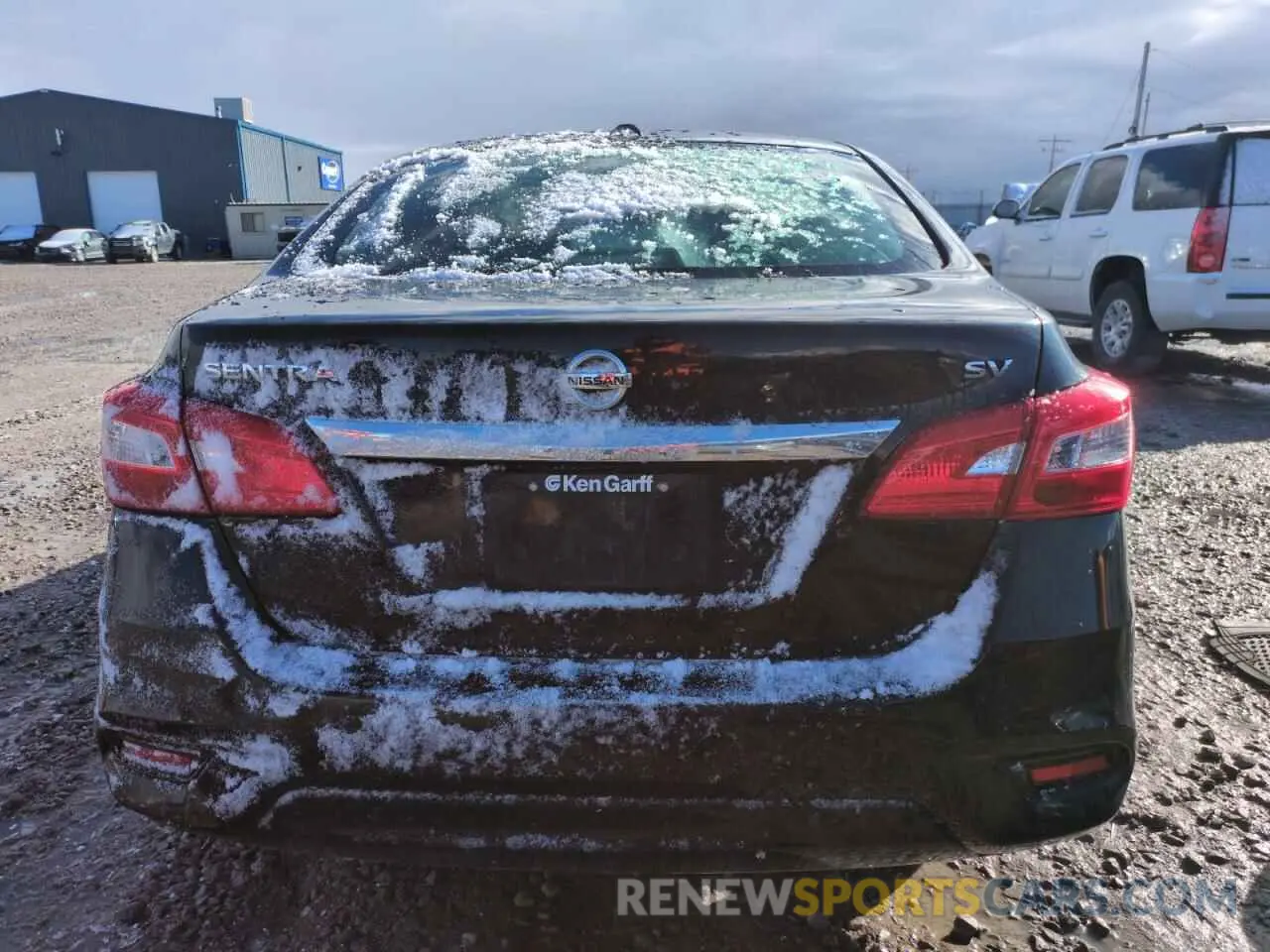 6 fotografías del automóvil dañado 3N1AB7AP7KY294138 NISSAN SENTRA 2019