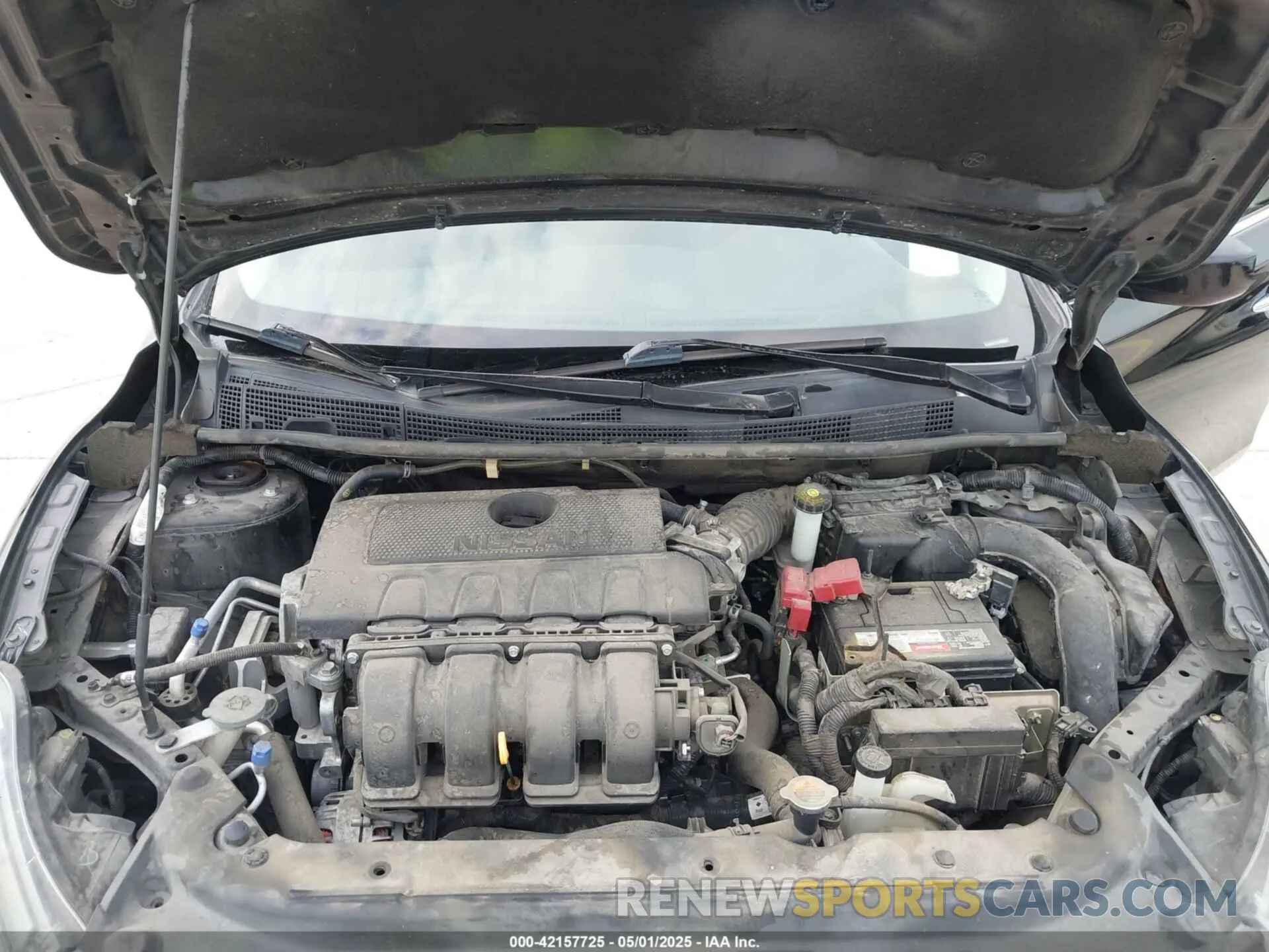10 fotografías del automóvil dañado 3N1AB7AP7KY296830 NISSAN SENTRA 2019