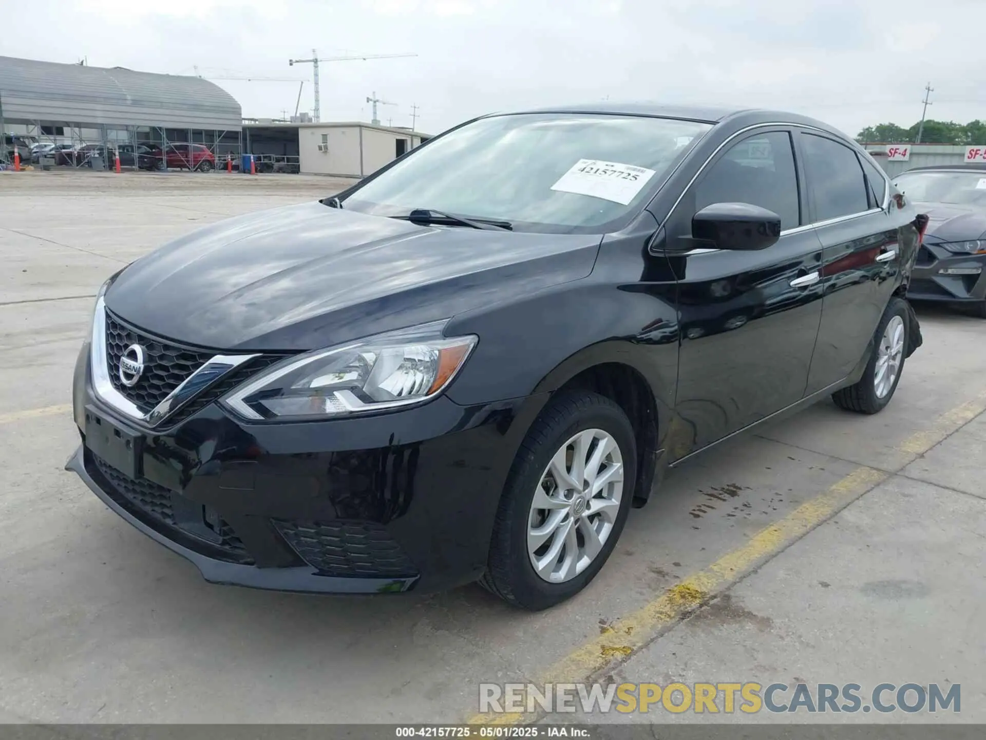 2 fotografías del automóvil dañado 3N1AB7AP7KY296830 NISSAN SENTRA 2019
