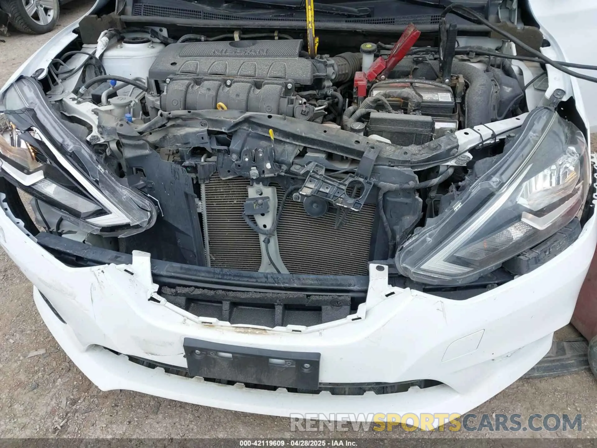 6 fotografías del automóvil dañado 3N1AB7AP7KY301010 NISSAN SENTRA 2019