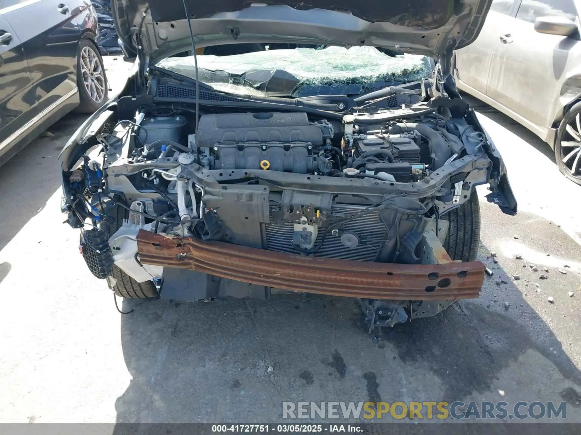 10 fotografías del automóvil dañado 3N1AB7AP7KY302268 NISSAN SENTRA 2019