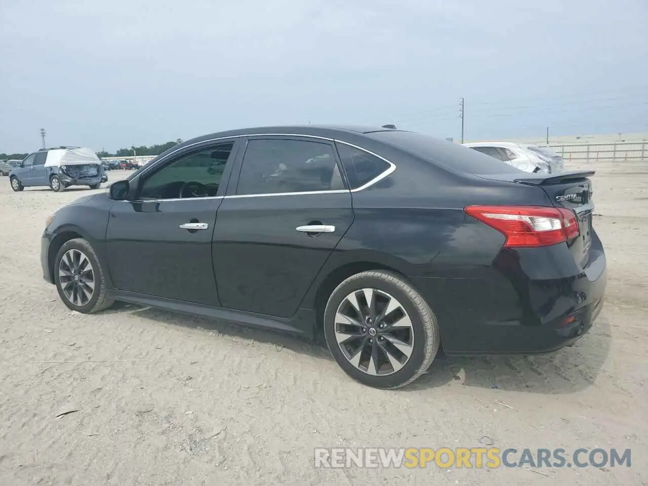 2 fotografías del automóvil dañado 3N1AB7AP7KY308488 NISSAN SENTRA 2019
