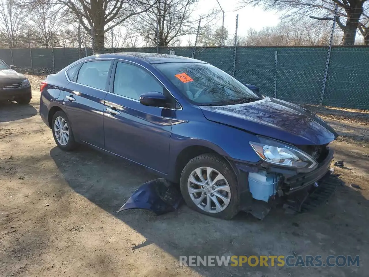 4 fotografías del automóvil dañado 3N1AB7AP7KY309866 NISSAN SENTRA 2019