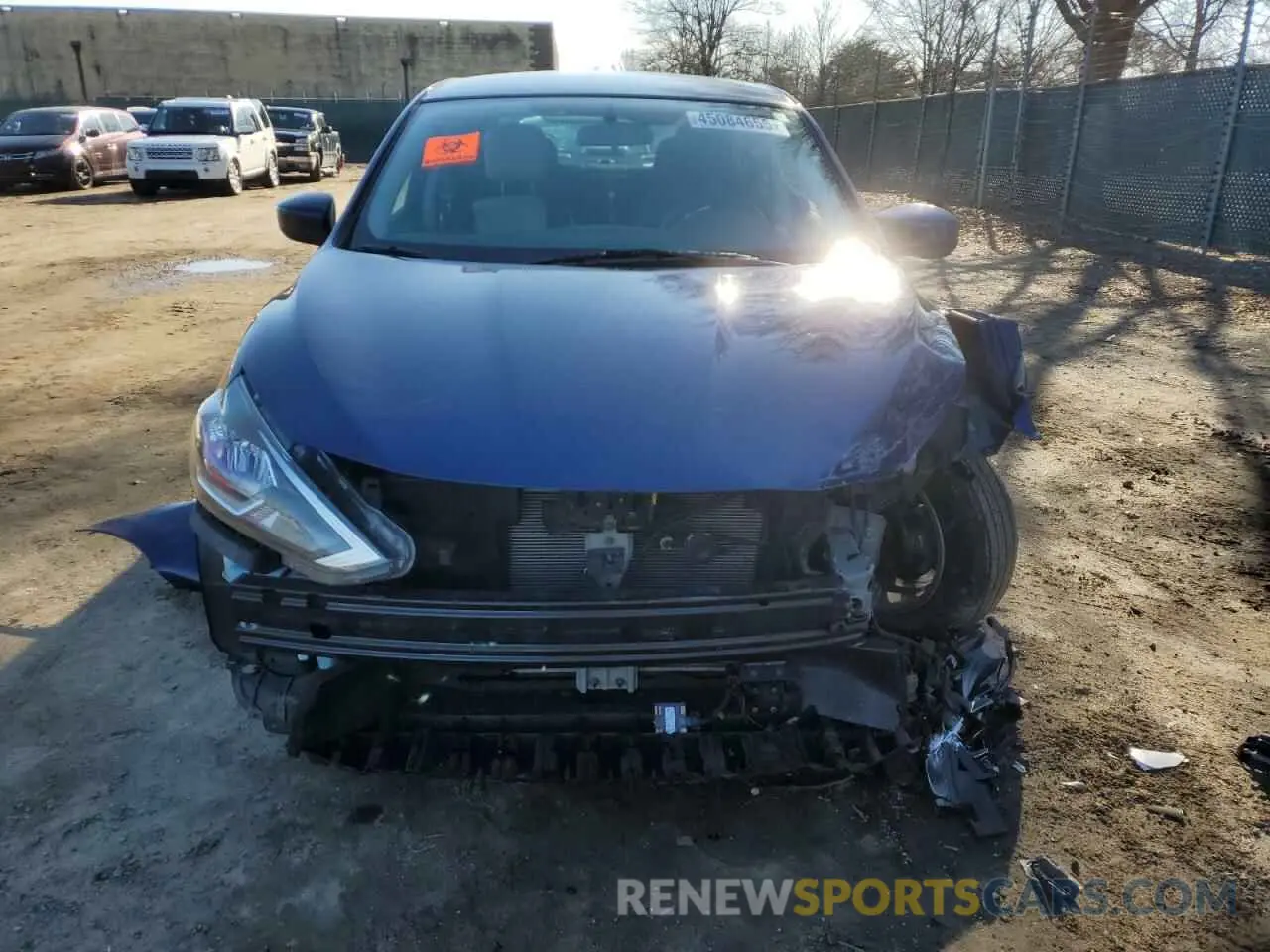 5 fotografías del automóvil dañado 3N1AB7AP7KY309866 NISSAN SENTRA 2019