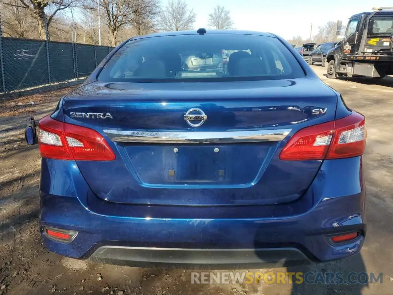6 fotografías del automóvil dañado 3N1AB7AP7KY309866 NISSAN SENTRA 2019