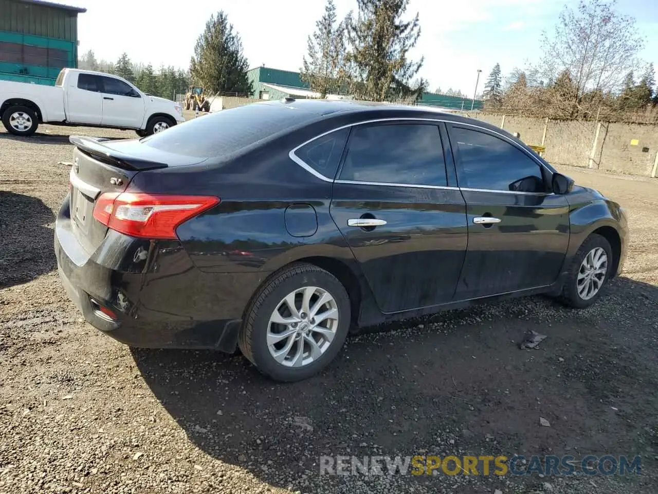 3 fotografías del automóvil dañado 3N1AB7AP7KY316512 NISSAN SENTRA 2019