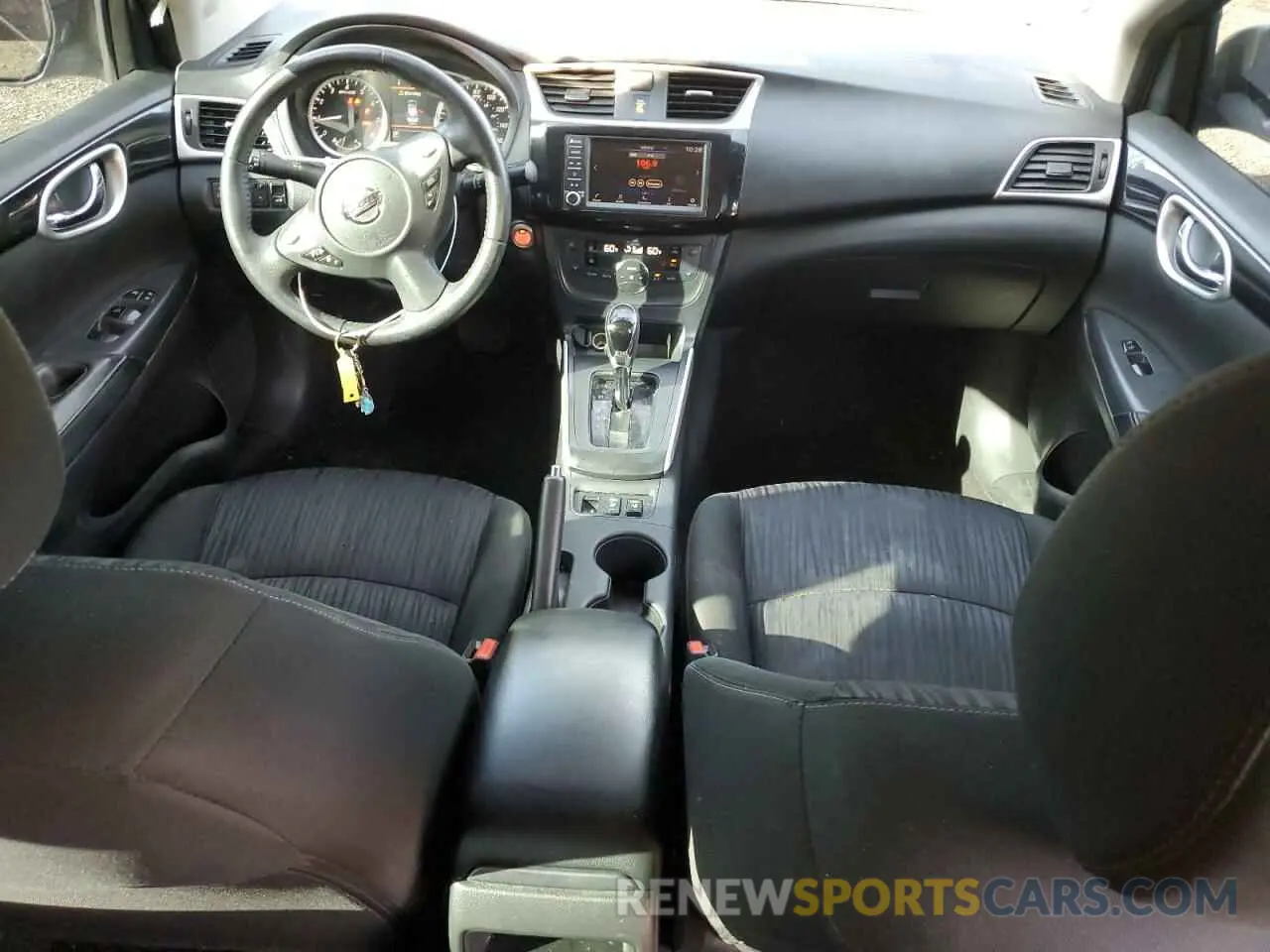 8 fotografías del automóvil dañado 3N1AB7AP7KY316512 NISSAN SENTRA 2019