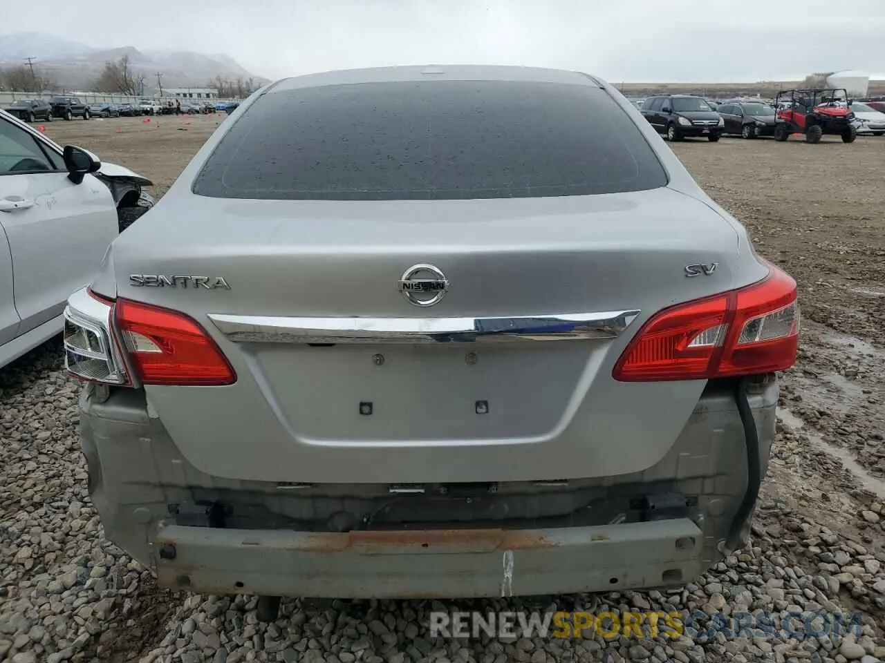6 fotografías del automóvil dañado 3N1AB7AP7KY327798 NISSAN SENTRA 2019