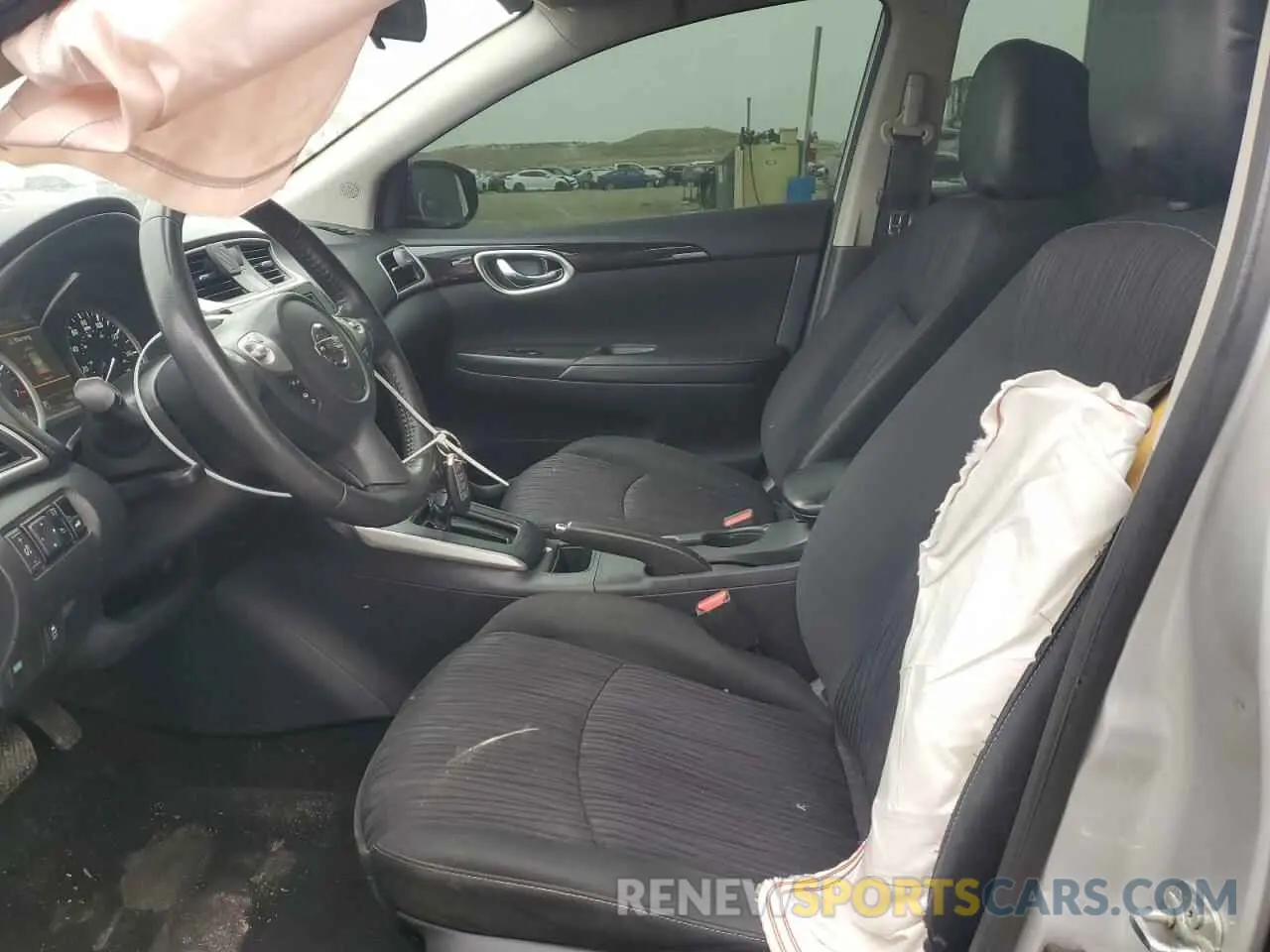 7 fotografías del automóvil dañado 3N1AB7AP7KY327798 NISSAN SENTRA 2019