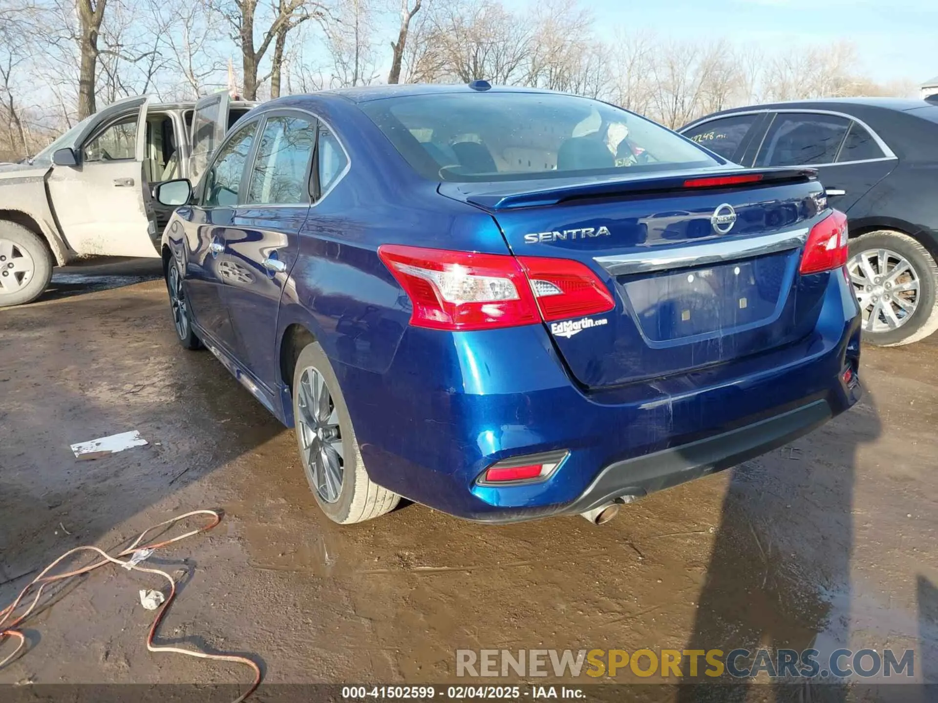 3 fotografías del automóvil dañado 3N1AB7AP7KY331737 NISSAN SENTRA 2019
