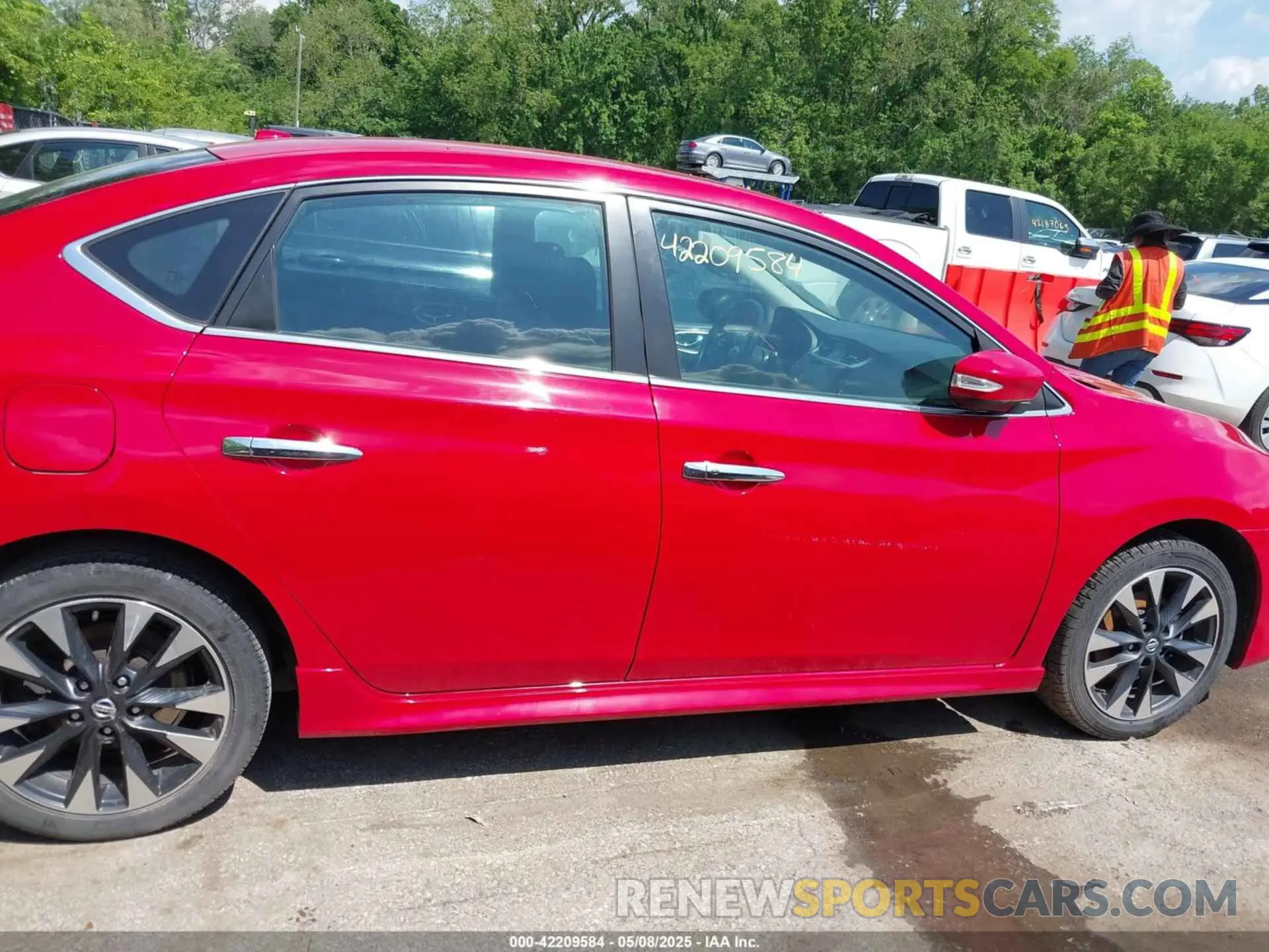 14 fotografías del automóvil dañado 3N1AB7AP7KY351471 NISSAN SENTRA 2019
