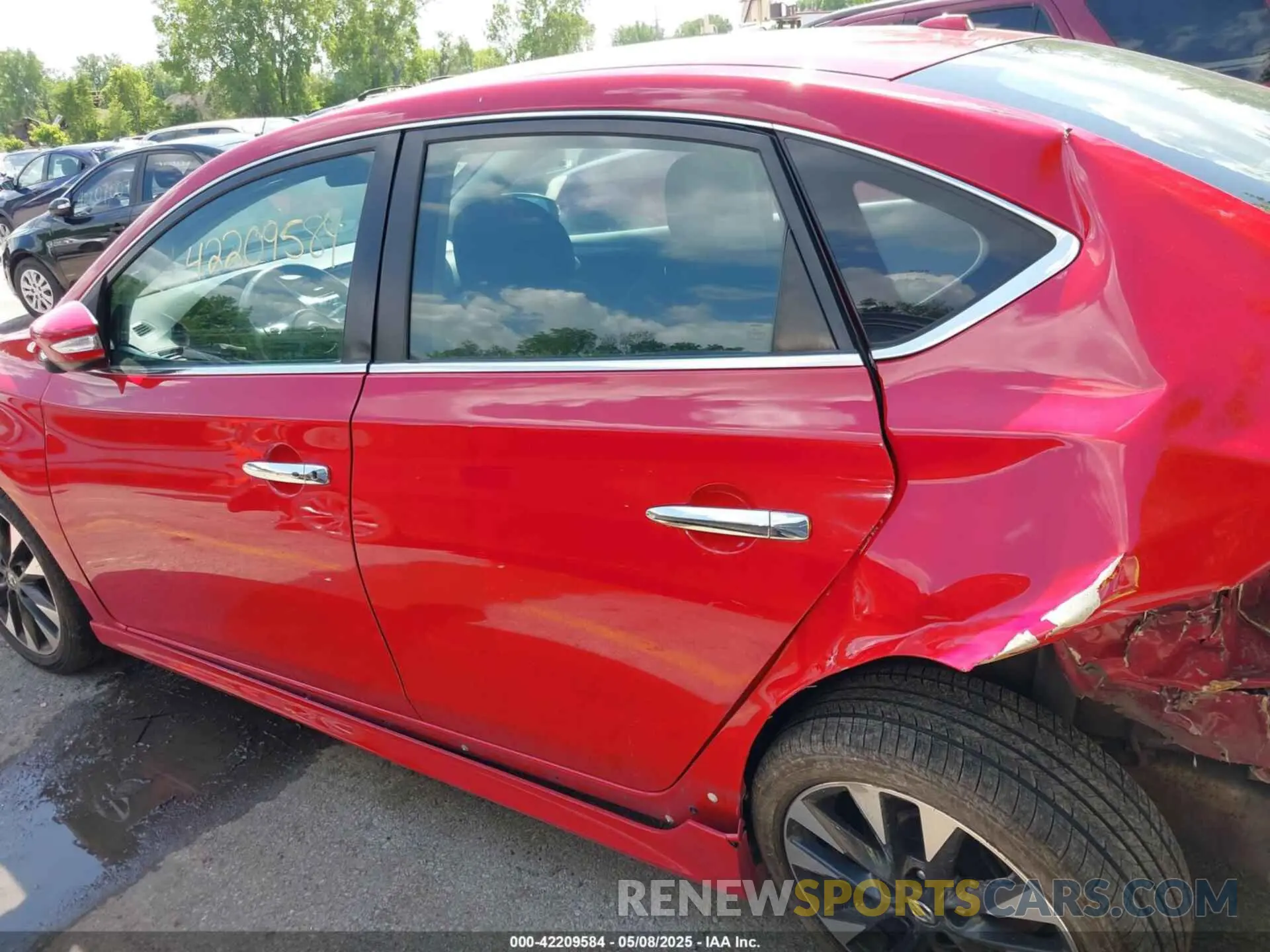 15 fotografías del automóvil dañado 3N1AB7AP7KY351471 NISSAN SENTRA 2019