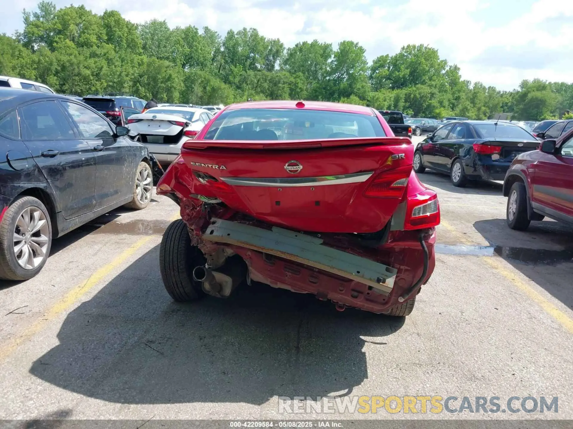 17 fotografías del automóvil dañado 3N1AB7AP7KY351471 NISSAN SENTRA 2019