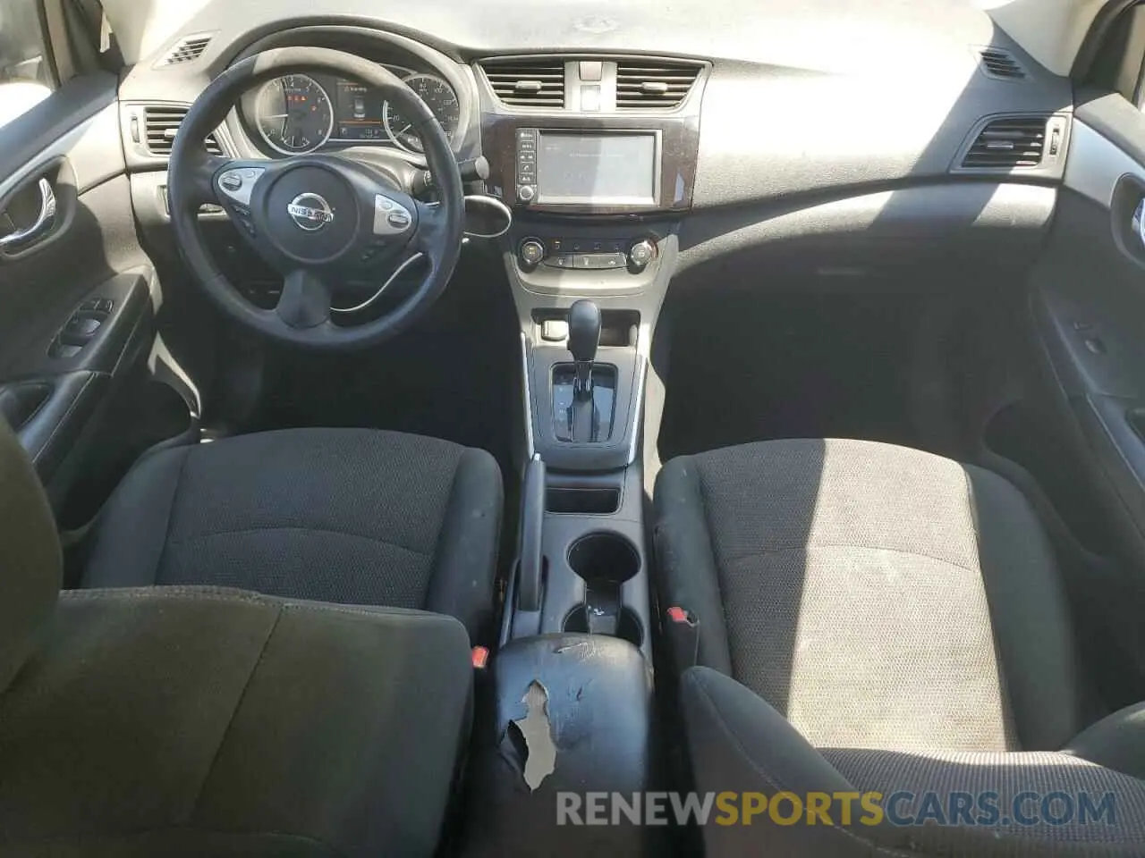 8 fotografías del automóvil dañado 3N1AB7AP7KY355780 NISSAN SENTRA 2019