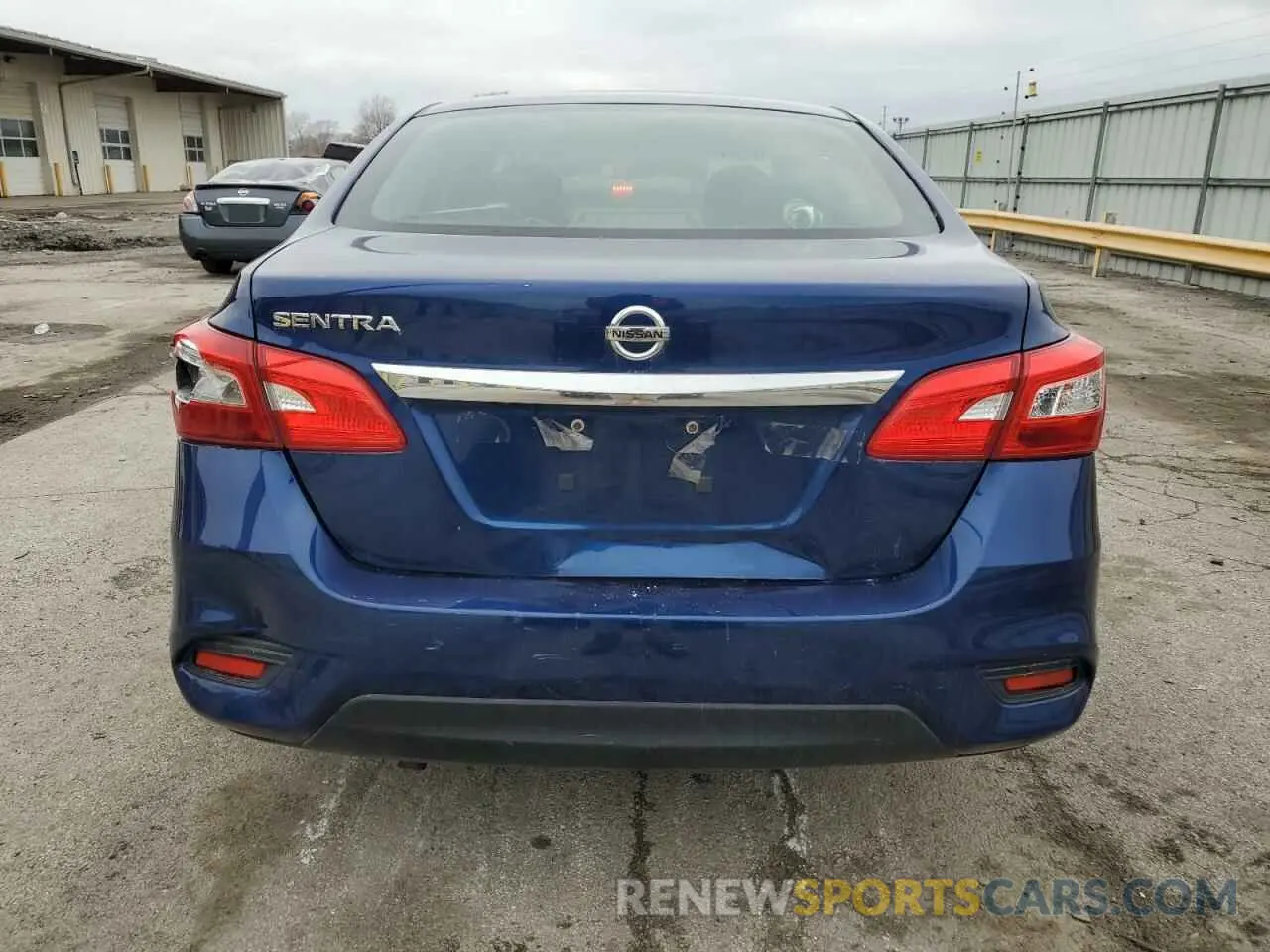 6 fotografías del automóvil dañado 3N1AB7AP7KY367654 NISSAN SENTRA 2019