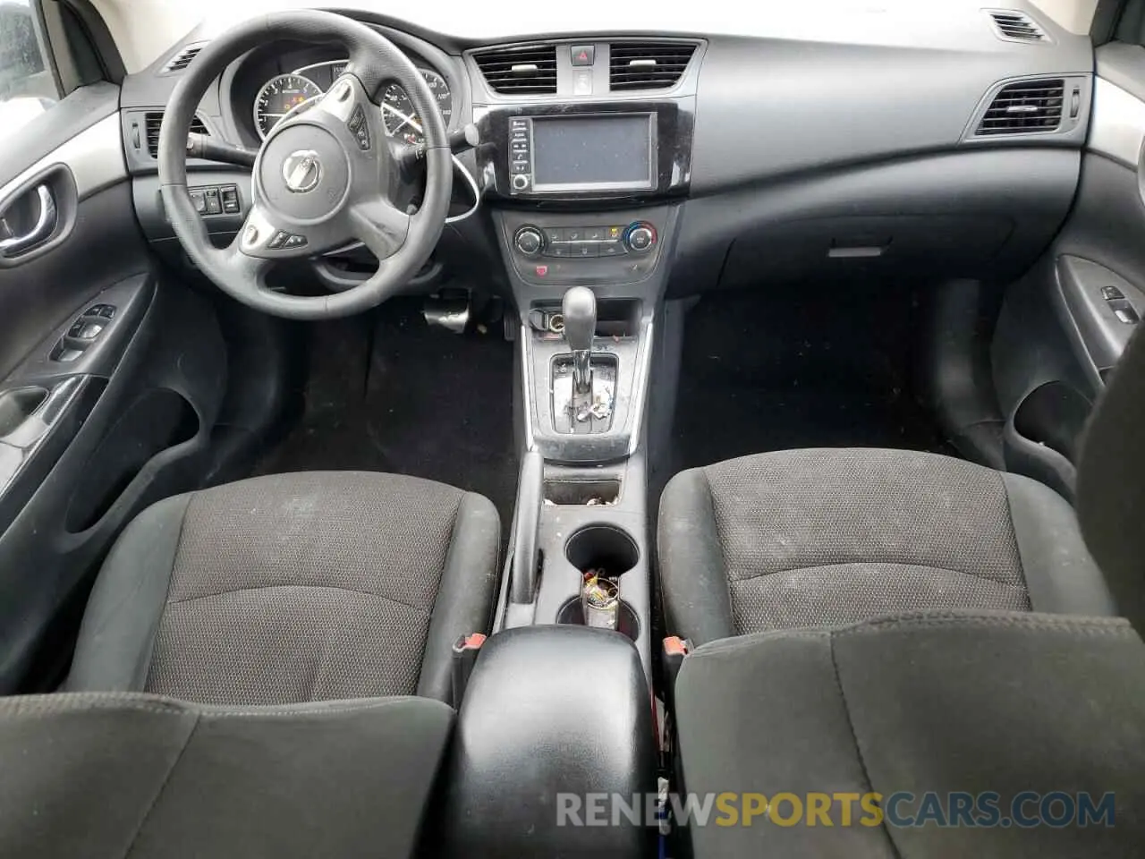 8 fotografías del automóvil dañado 3N1AB7AP7KY367654 NISSAN SENTRA 2019